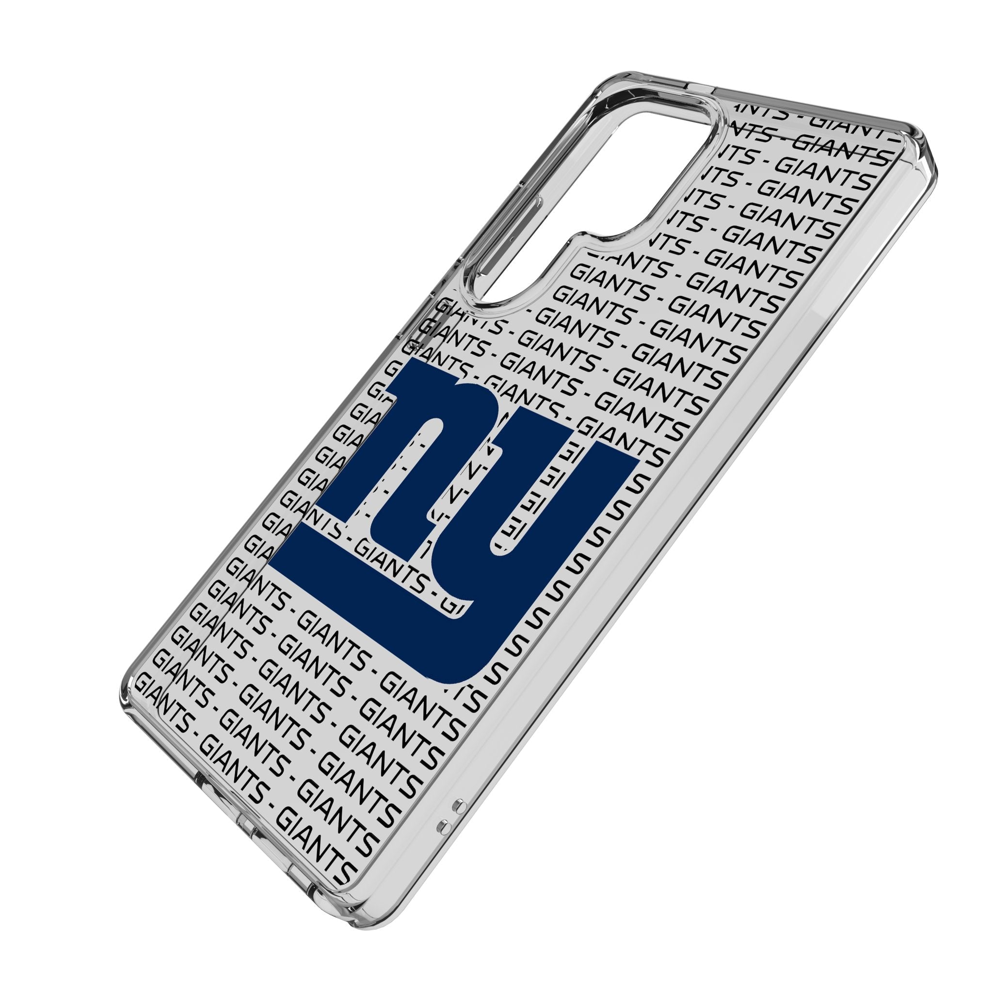 New York Giants Text Backdrop Clear Phone Case for Samsung Galaxy 2