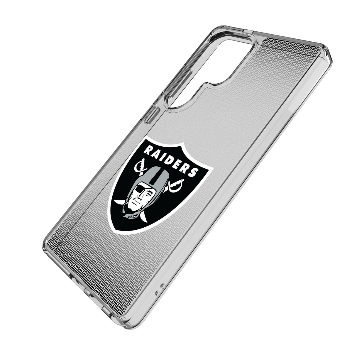 Las Vegas Raiders Linen Clear Phone Case for Samsung Galaxy 2