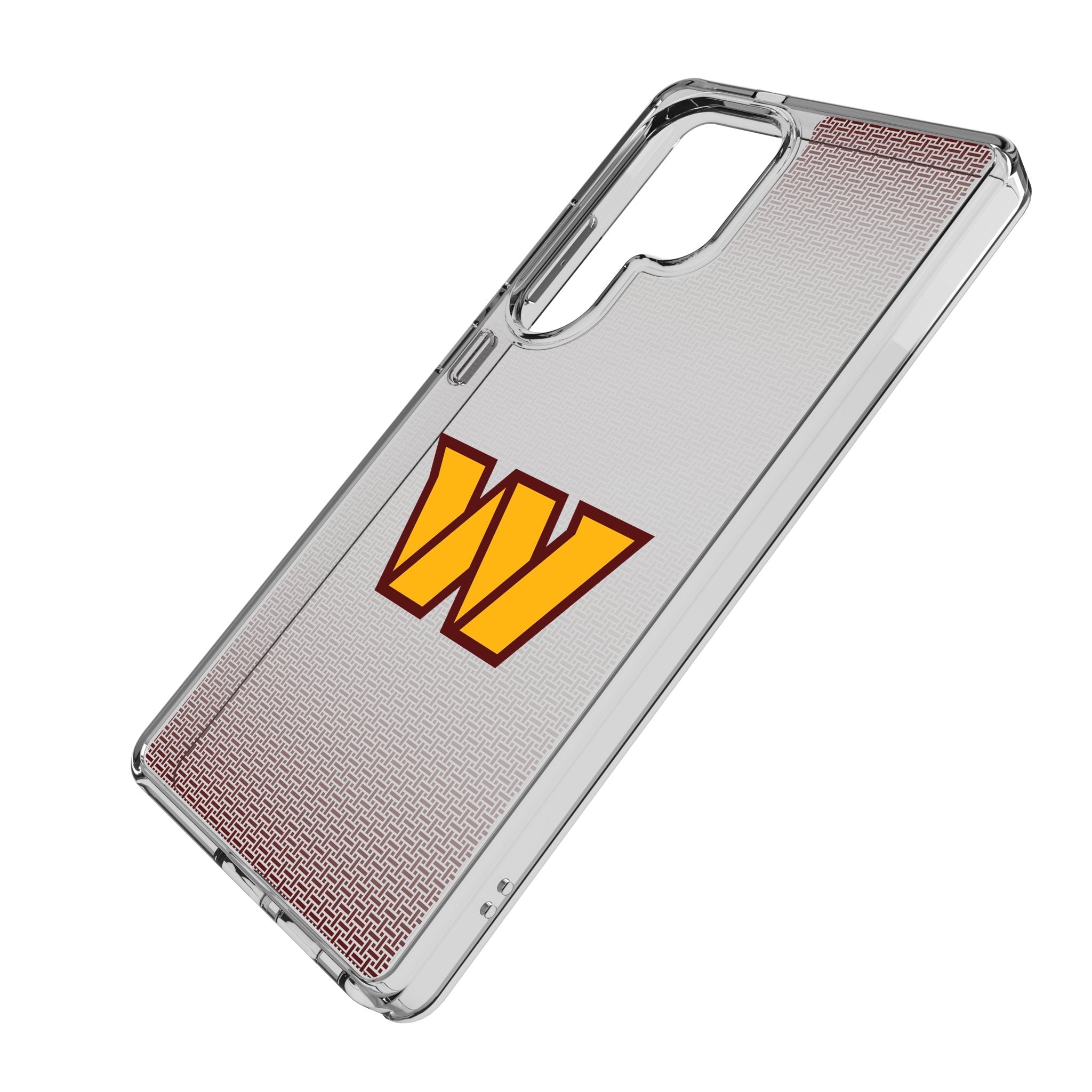 Washington Commanders Linen Clear Phone Case for Samsung Galaxy 2