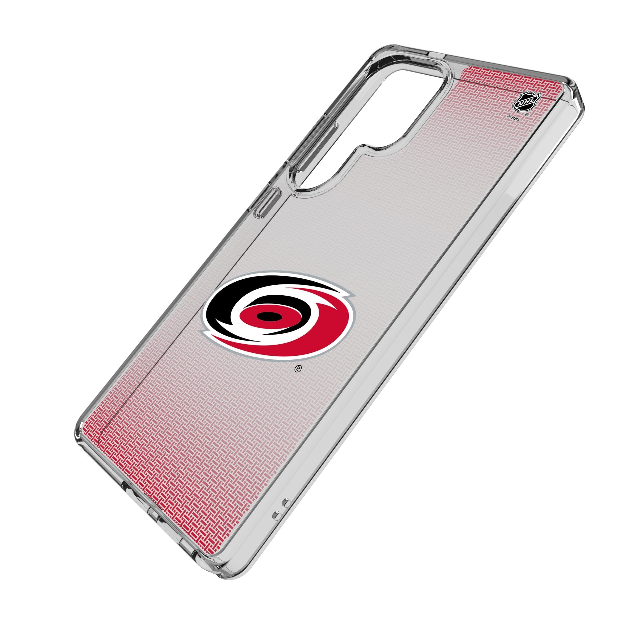 Carolina Hurricanes Linen Clear Phone Case for Samsung Galaxy