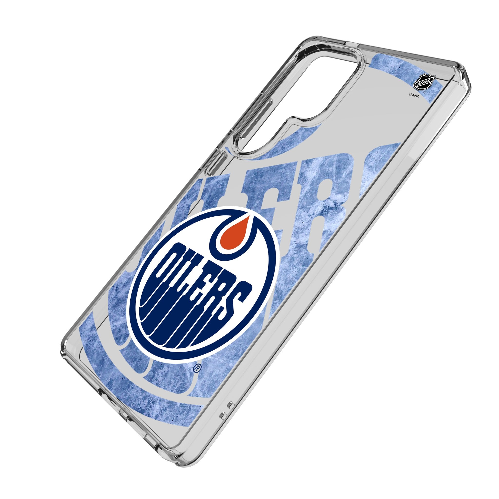 Edmonton Oilers Ice Tilt Clear Phone Case for Samsung Galaxy