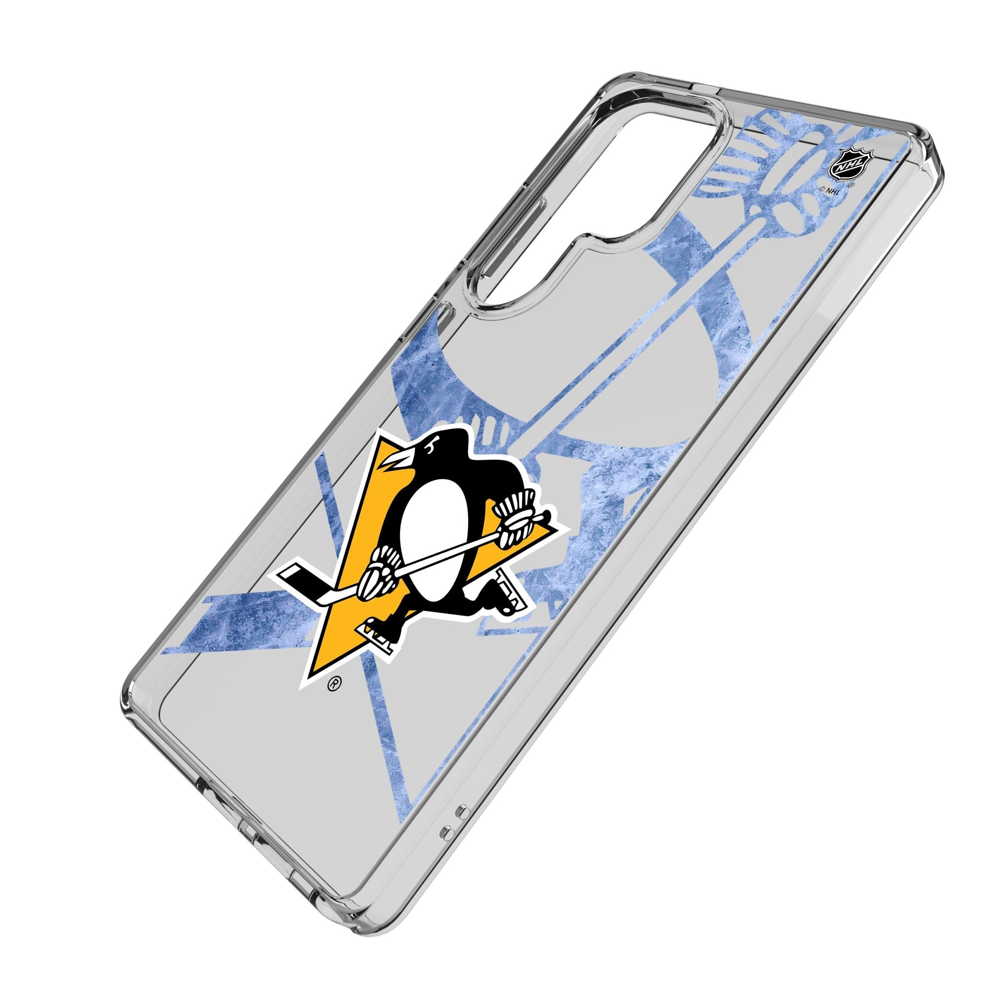 Pittsburgh Penguins Ice Tilt Clear Phone Case for Samsung Galaxy