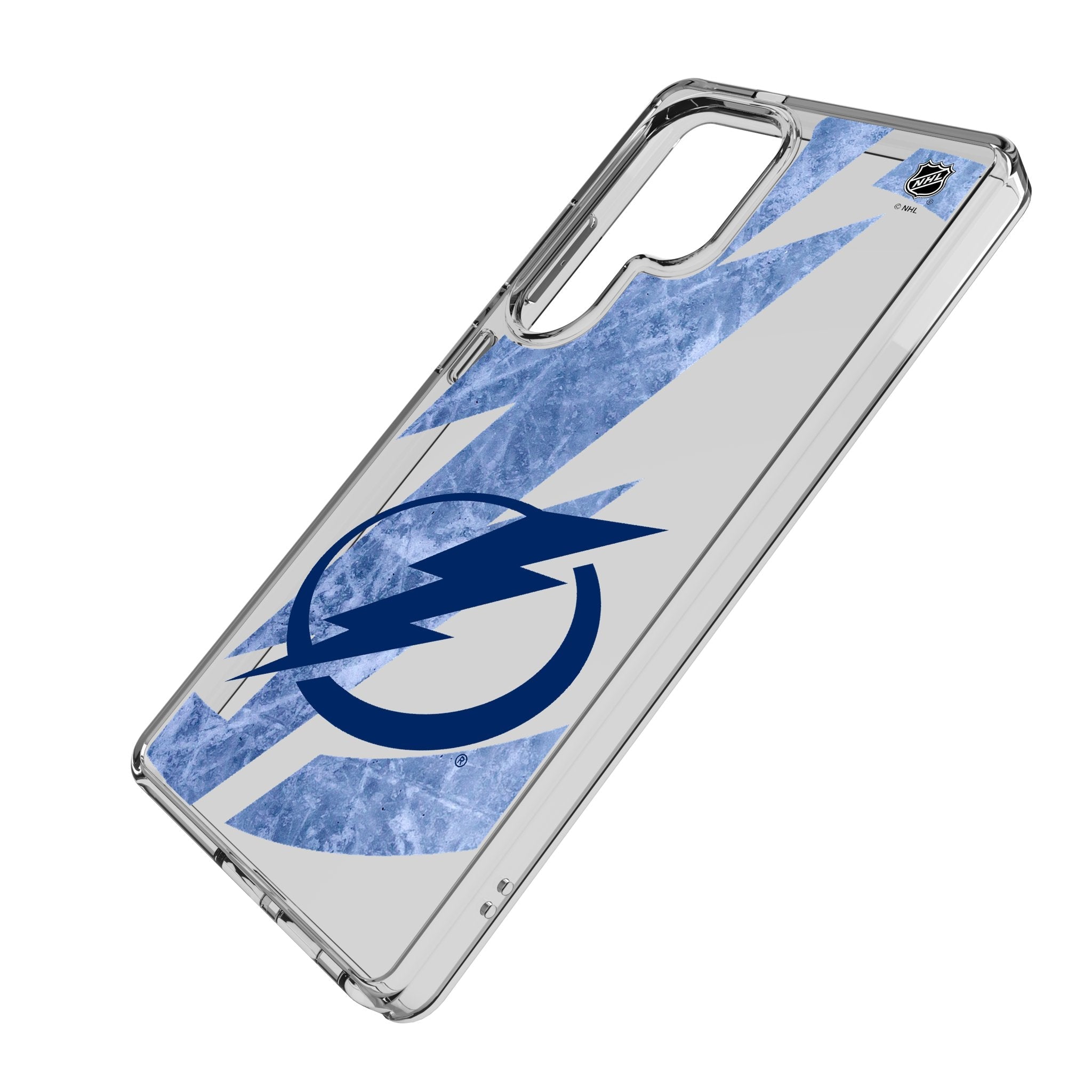 Tampa Bay Lightning Ice Tilt Clear Phone Case for Samsung Galaxy