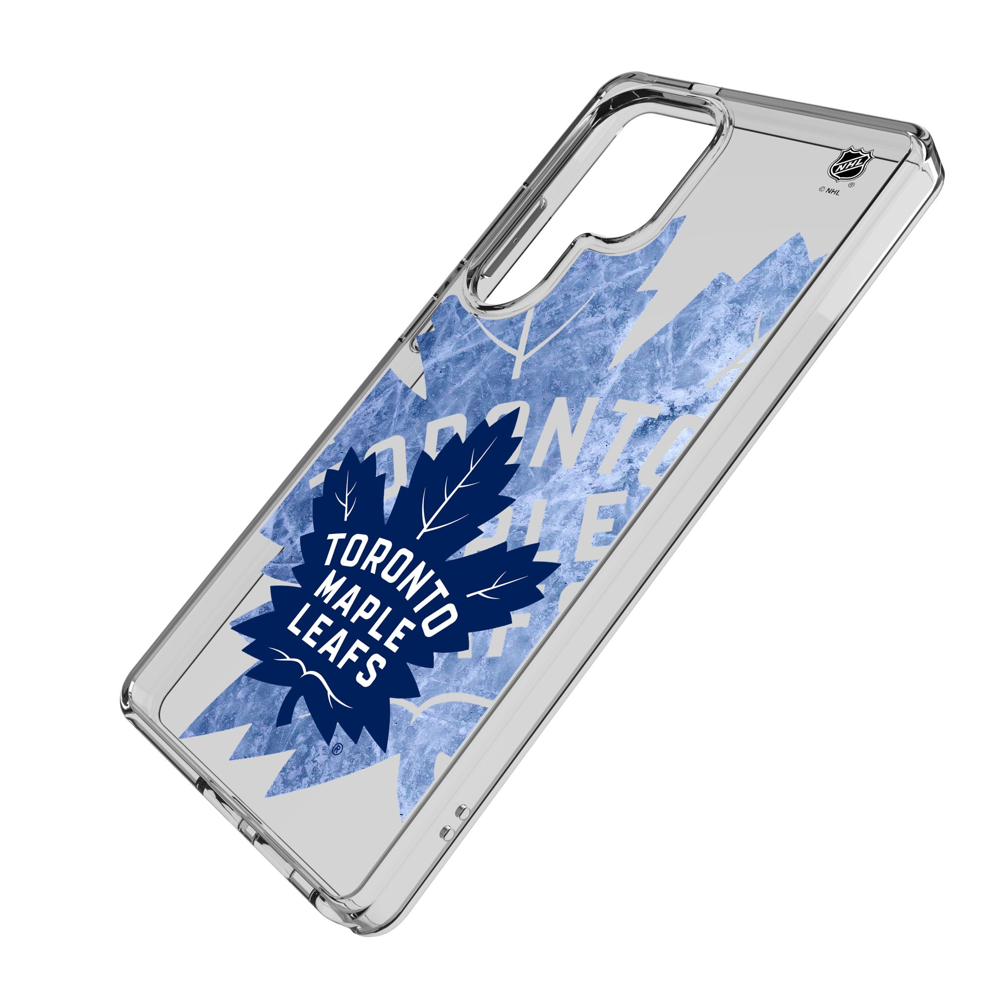 Toronto Maple Leafs Ice Tilt Clear Phone Case for Samsung Galaxy