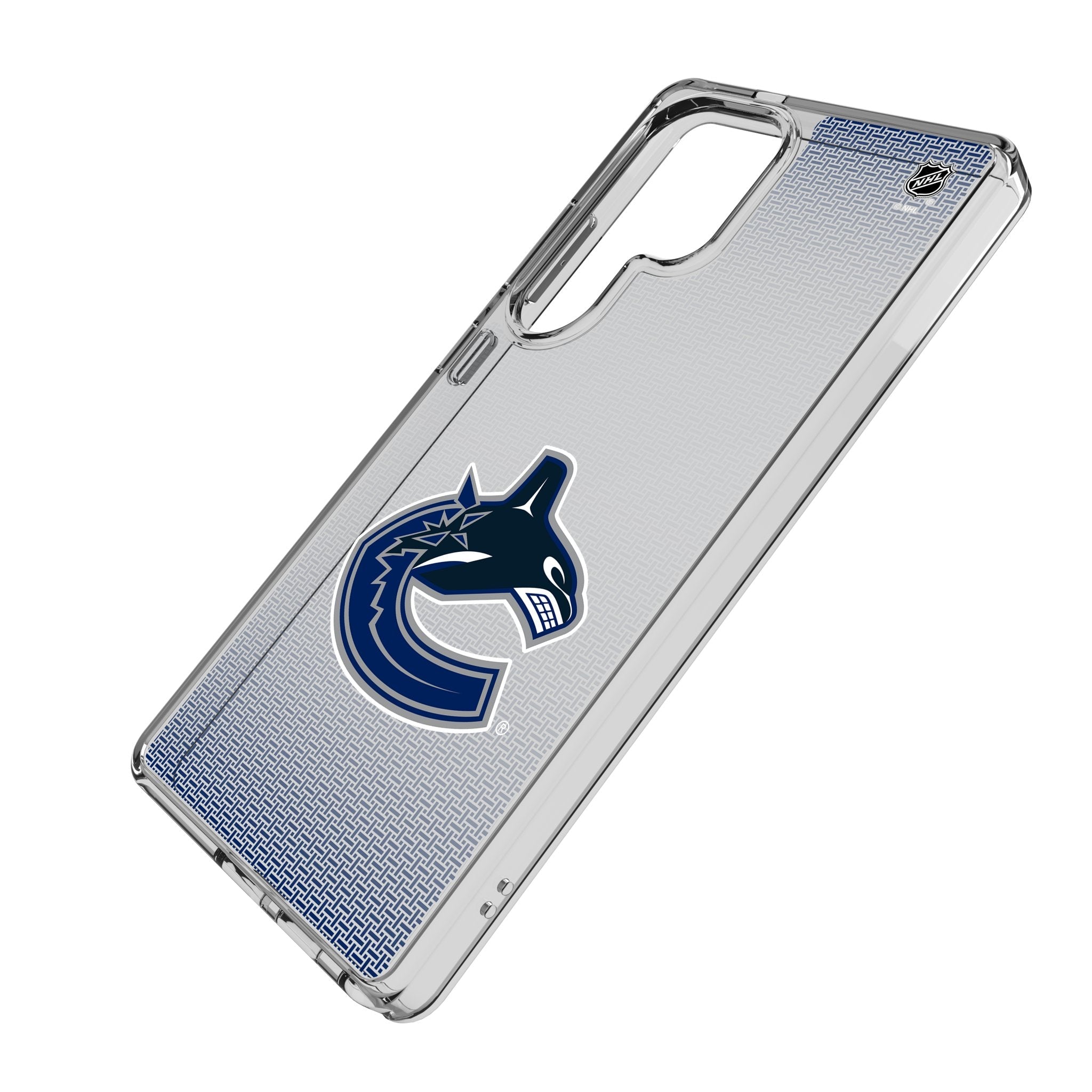 Vancouver Canucks Linen Clear Phone Case for Samsung Galaxy