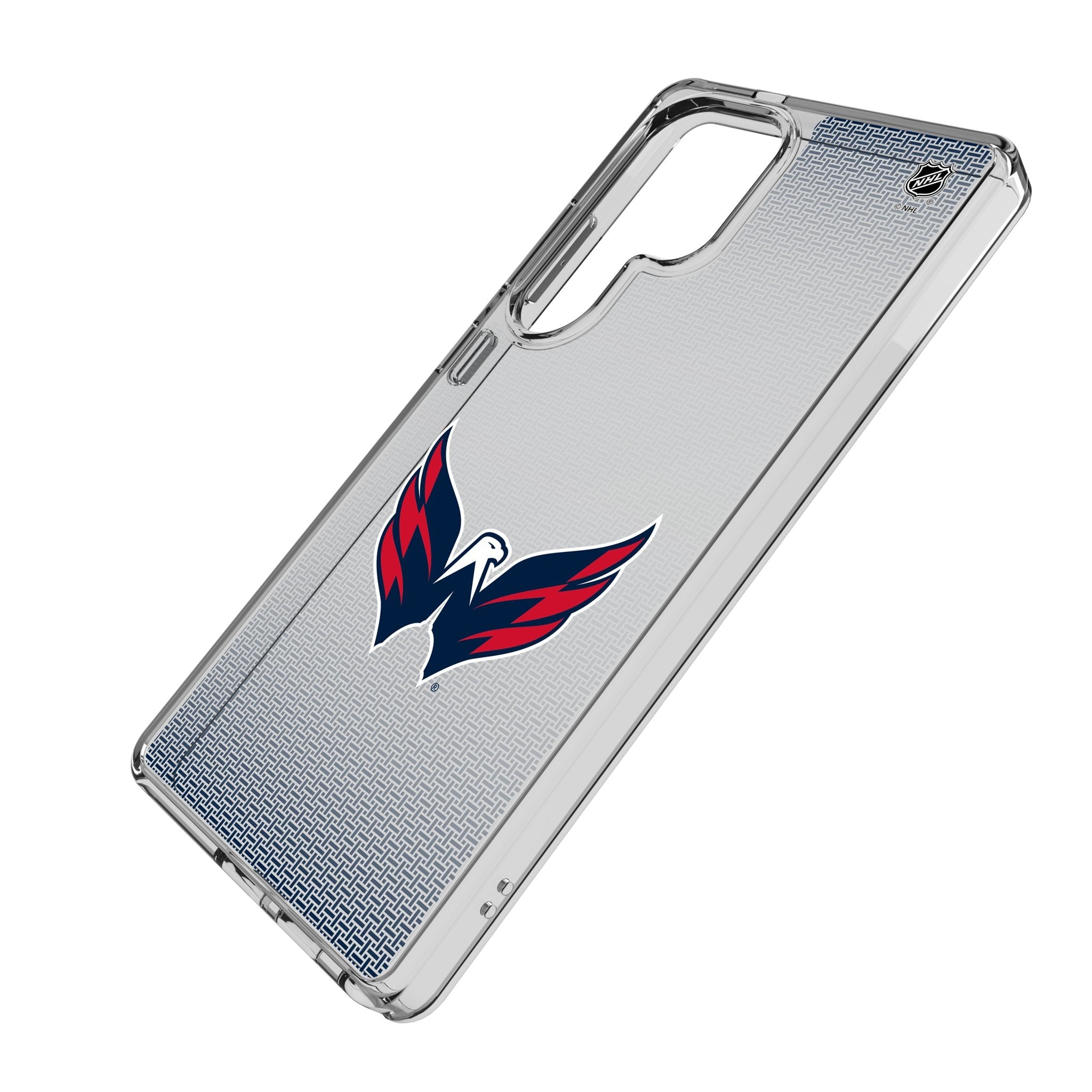 Washington Capitals Linen Clear Phone Case for Samsung Galaxy