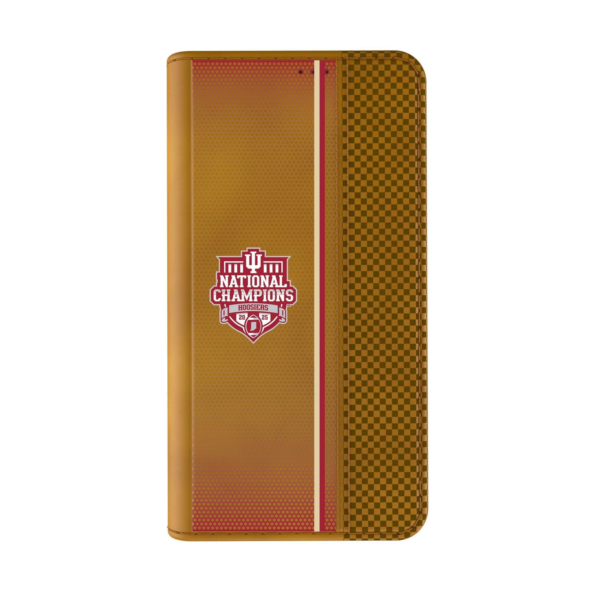 Indiana University Hoosiers 2025 College Football Playoff National Champion Folio Phone Case for Apple iPhone 2