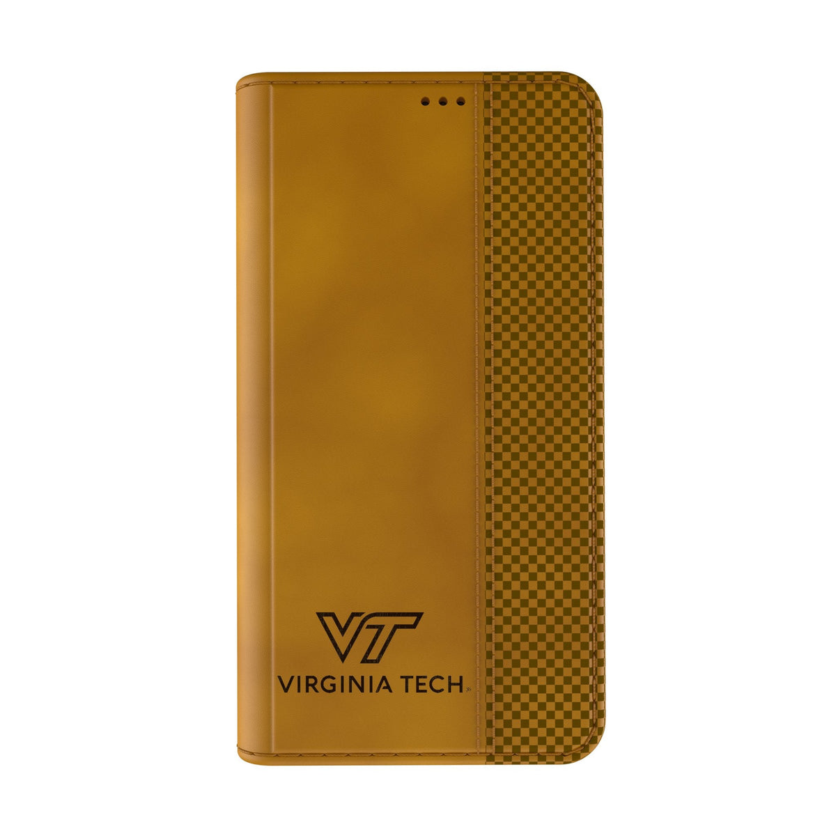 Virginia Tech Hokies Burn Folio Phone Case for Apple iPhone 2