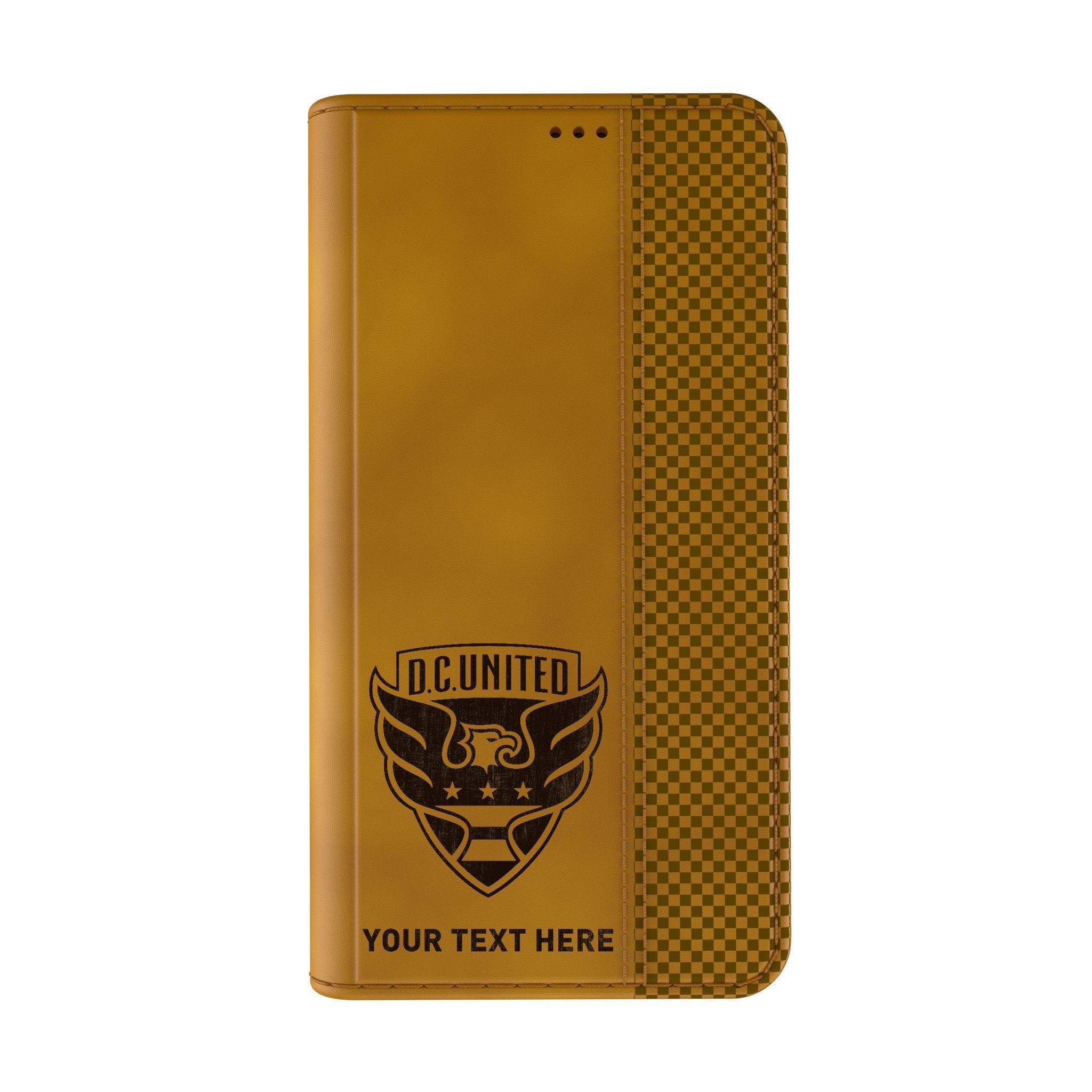 DC United Personalized Burn Folio Phone Case for Apple iPhone