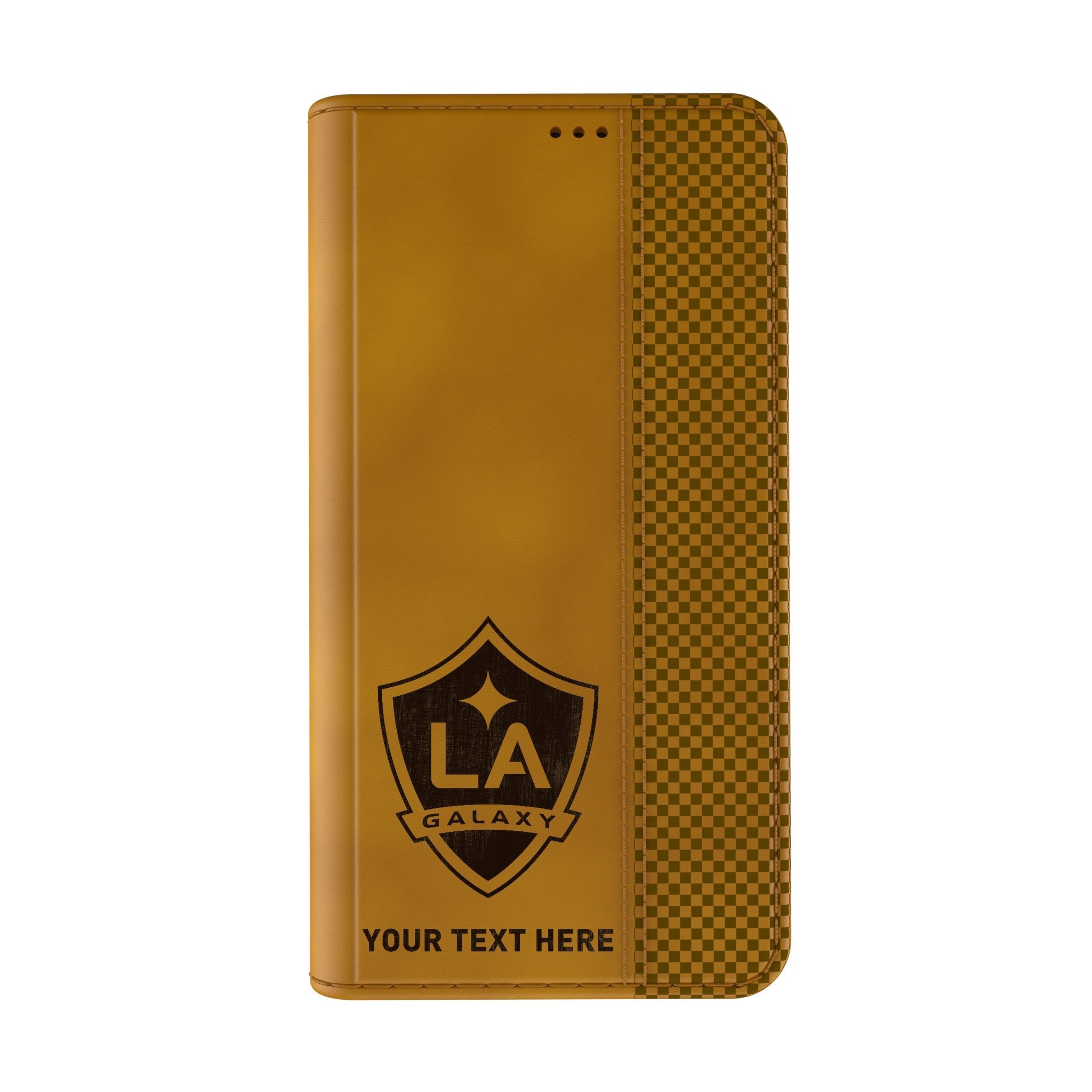 LA Galaxy Personalized Burn Folio Phone Case for Apple iPhone
