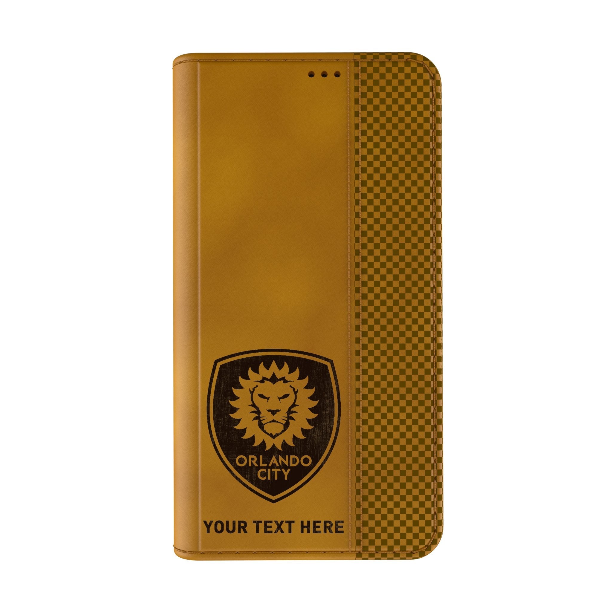 Orlando City Soccer Club Personalized Burn Folio Phone Case for Apple iPhone