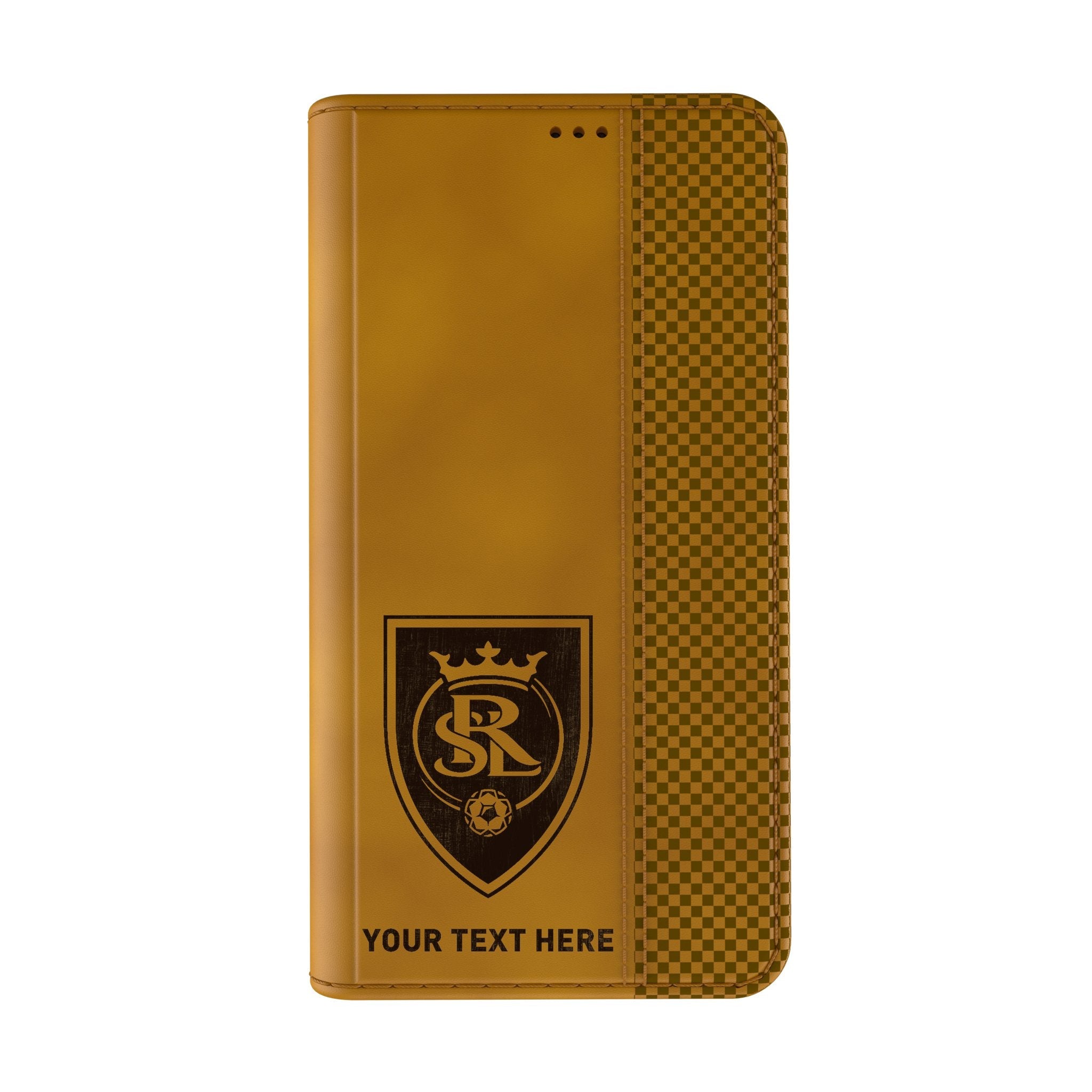 Real Salt Lake Personalized Burn Folio Phone Case for Apple iPhone