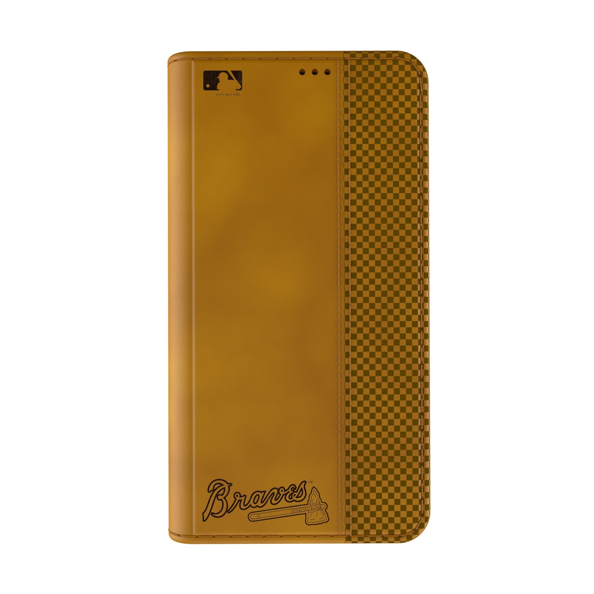 Atlanta Braves Burn Folio Phone Case for Apple iPhone