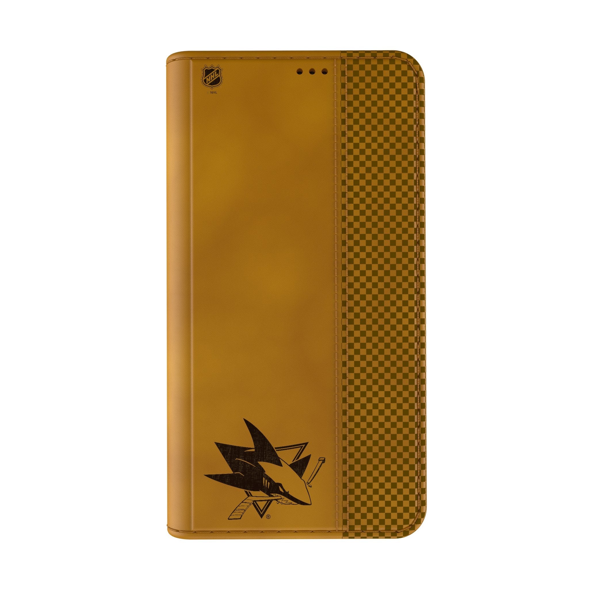 San Jose Sharks Burn Folio Phone Case for Apple iPhone 2