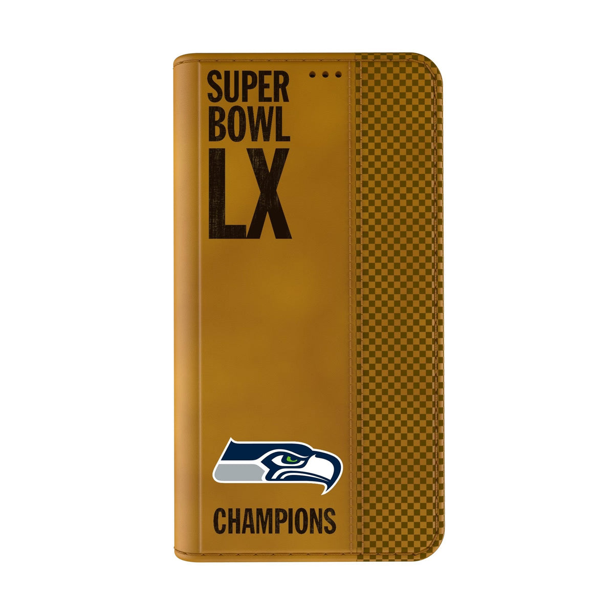 Seattle Seahawks 2026 Super Bowl Folio Phone Case for Apple iPhone 2