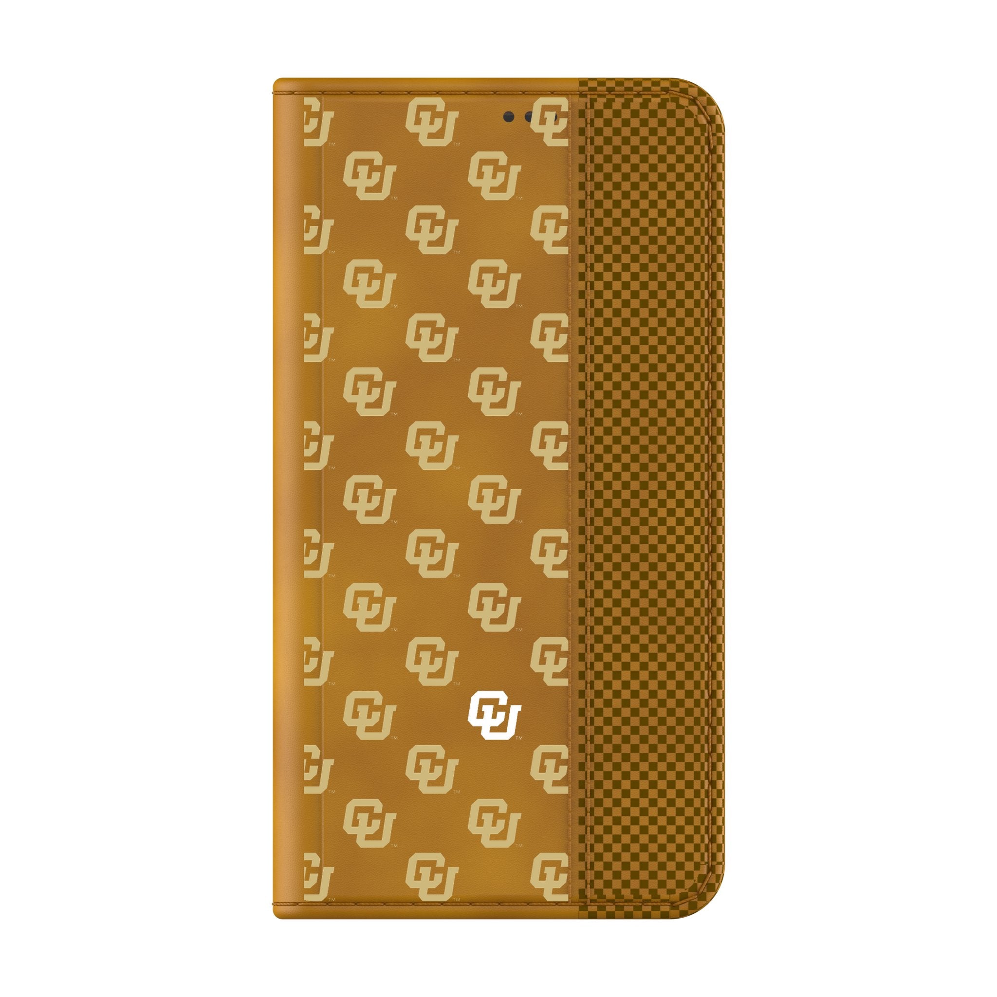 University of Colorado Buffaloes Fashion Pattern Folio Phone Case for Samsung Galaxy