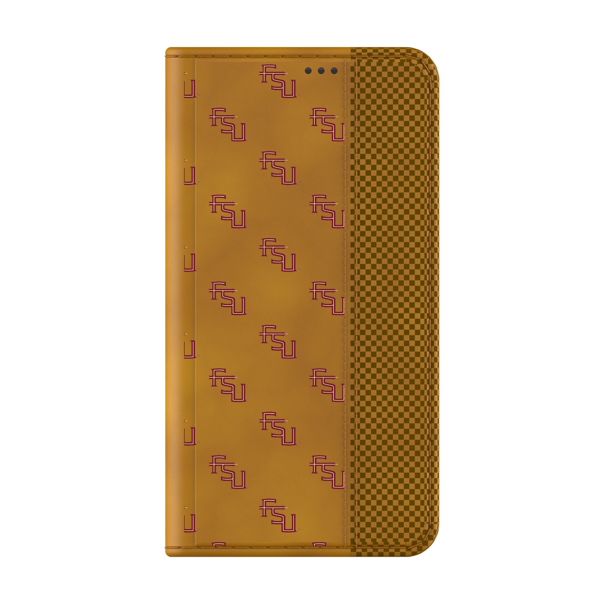 Florida State University Seminoles Fashion Pattern Folio Phone Case for Samsung Galaxy