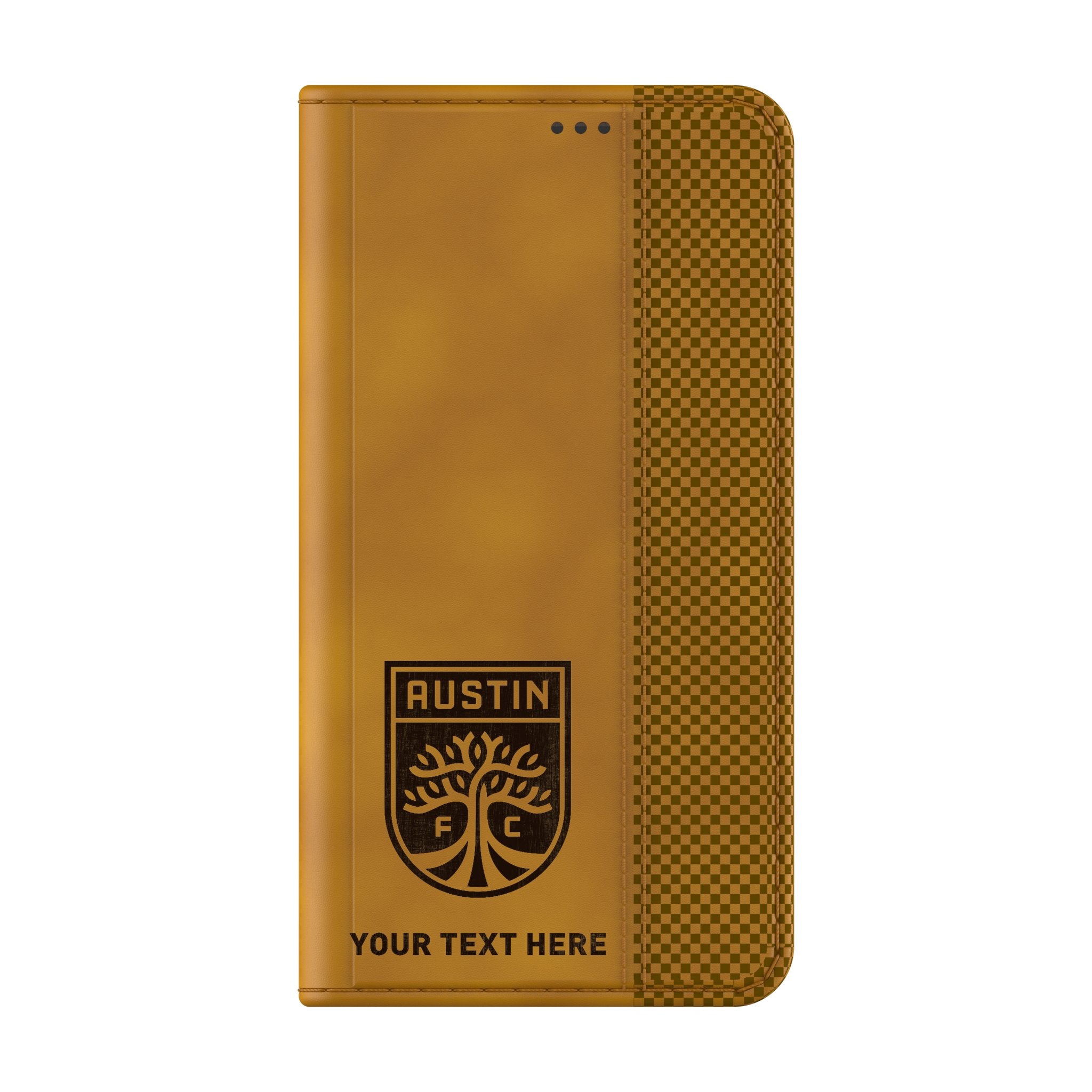 Austin FC Personalized Burn Folio Phone Case for Samsung Galaxy