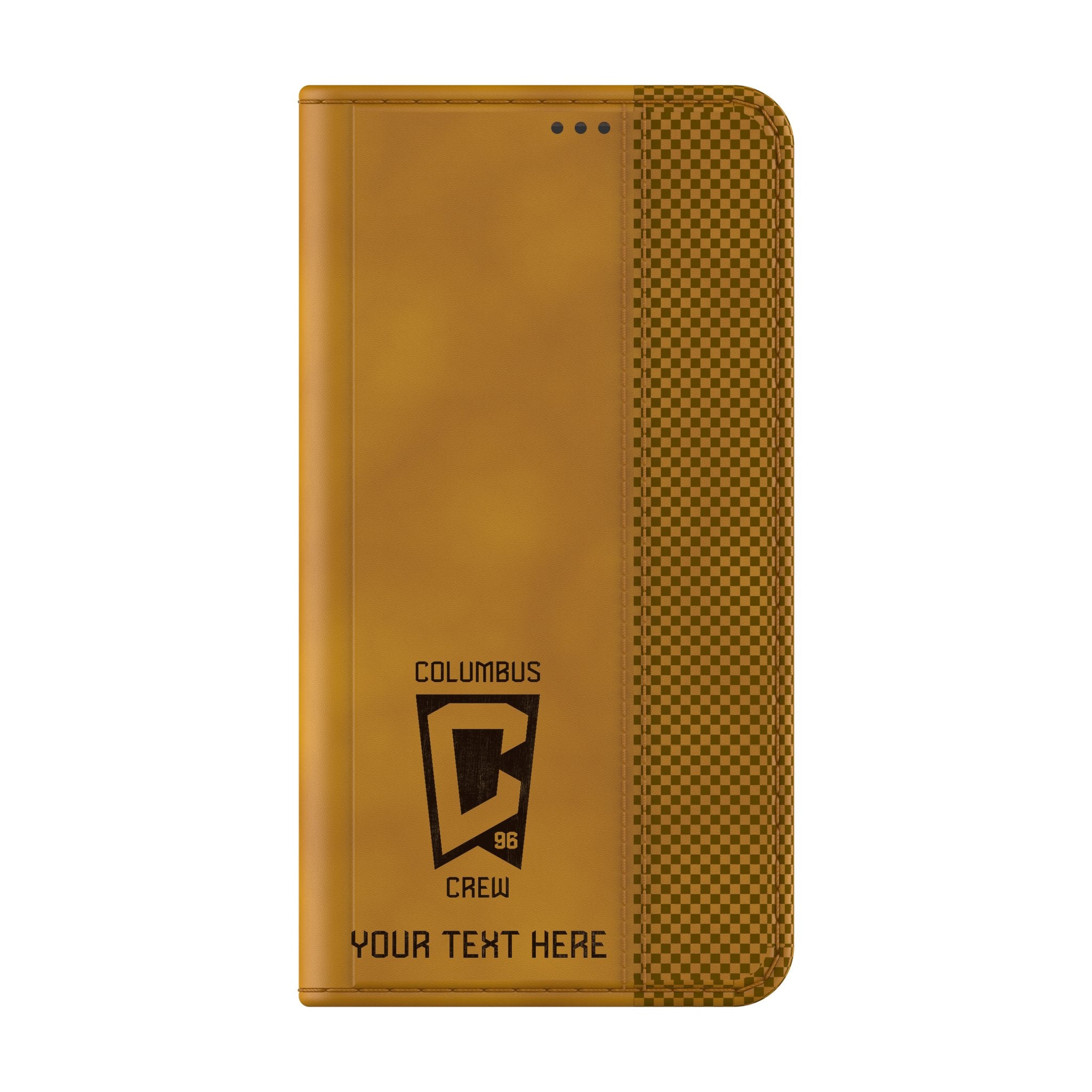 Columbus Crew Personalized Burn Folio Phone Case for Samsung Galaxy
