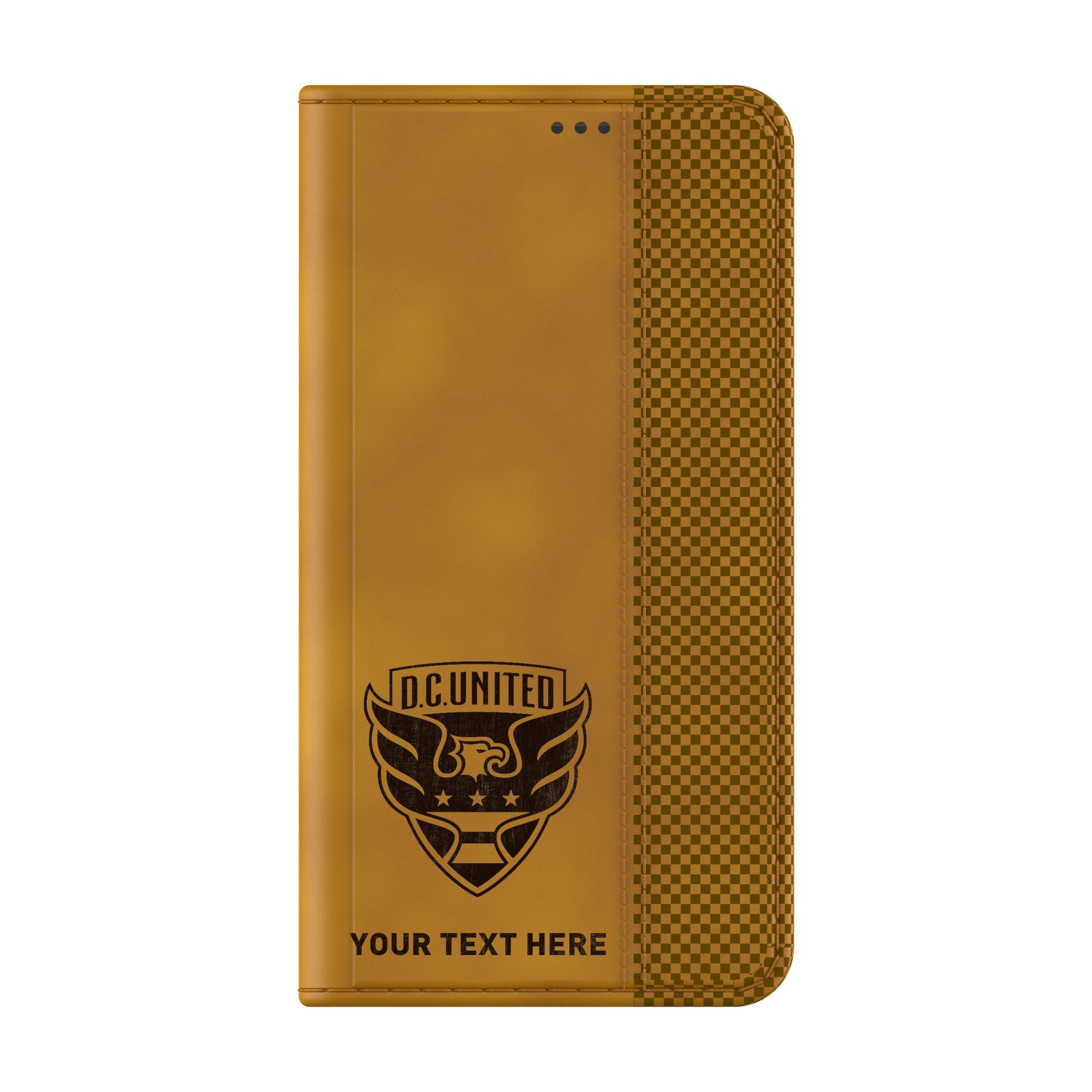 DC United Personalized Burn Folio Phone Case for Samsung Galaxy