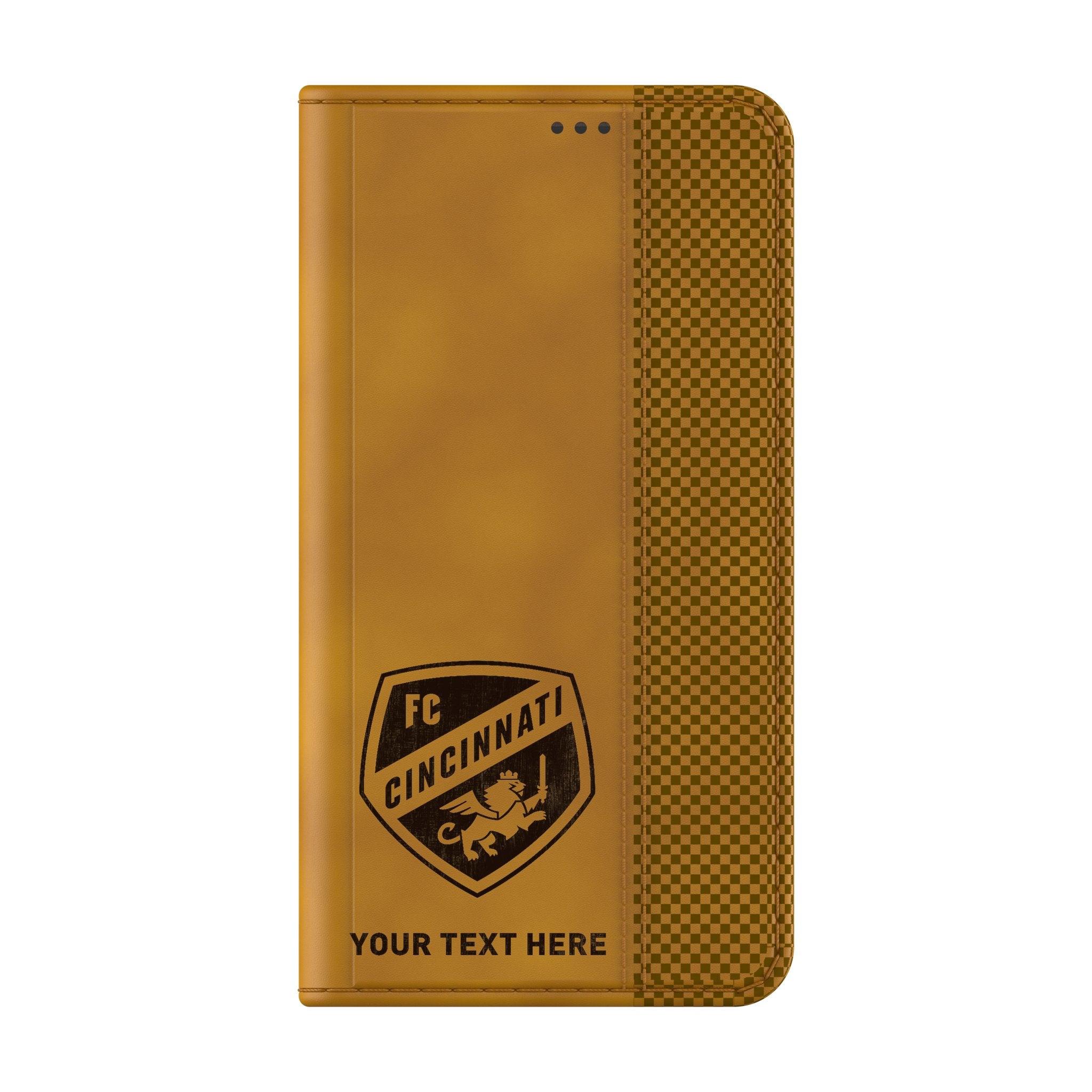 FC Cincinnati Personalized Burn Folio Phone Case for Samsung Galaxy