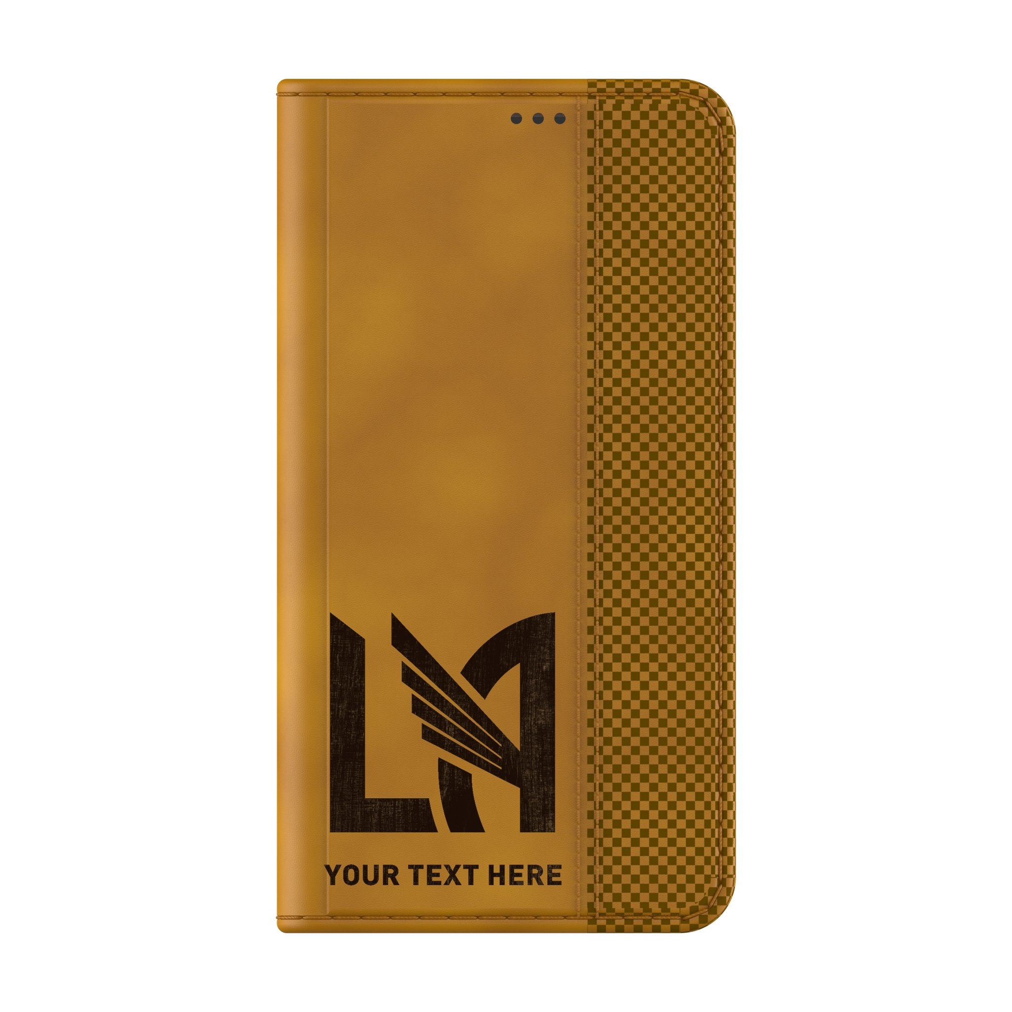 Los Angeles Football Club Personalized Burn Folio Phone Case for Samsung Galaxy