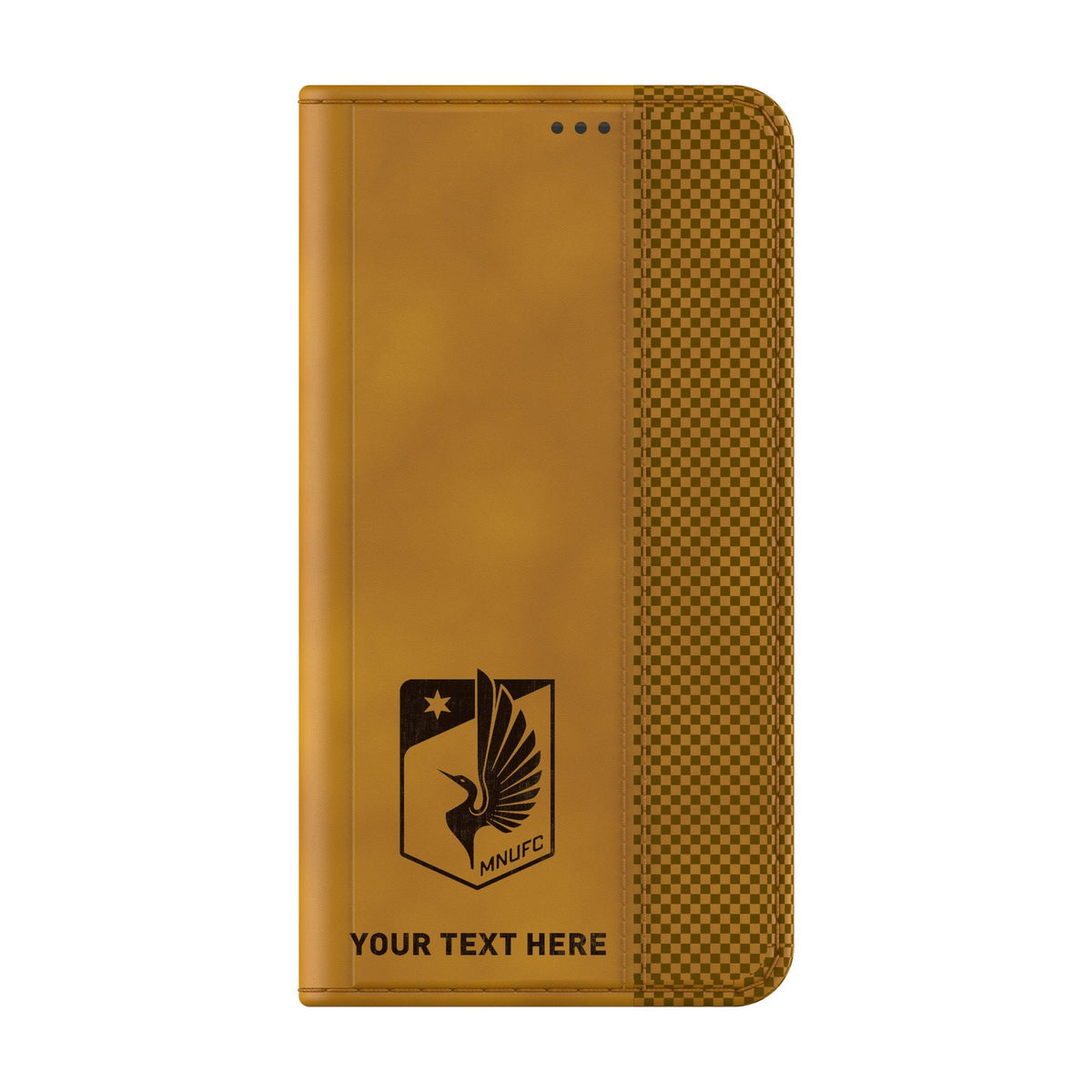 Minnesota United FC Personalized Burn Folio Phone Case for Samsung Galaxy