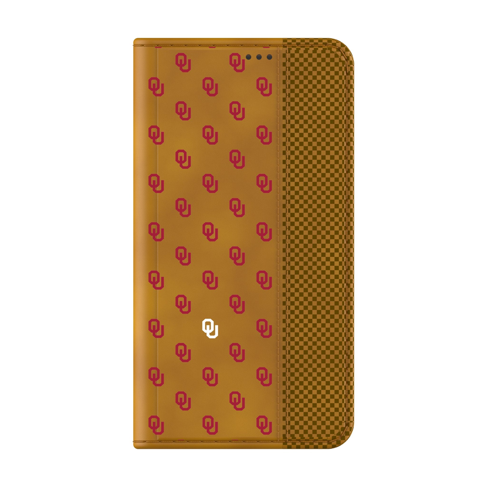 University of Oklahoma Sooners Fashion Pattern Folio Phone Case for Samsung Galaxy