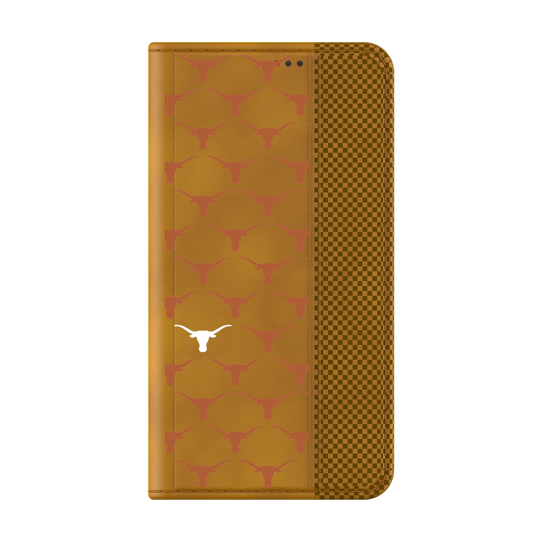 University of Texas Longhorns Fashion Pattern Folio Phone Case for Samsung Galaxy 2