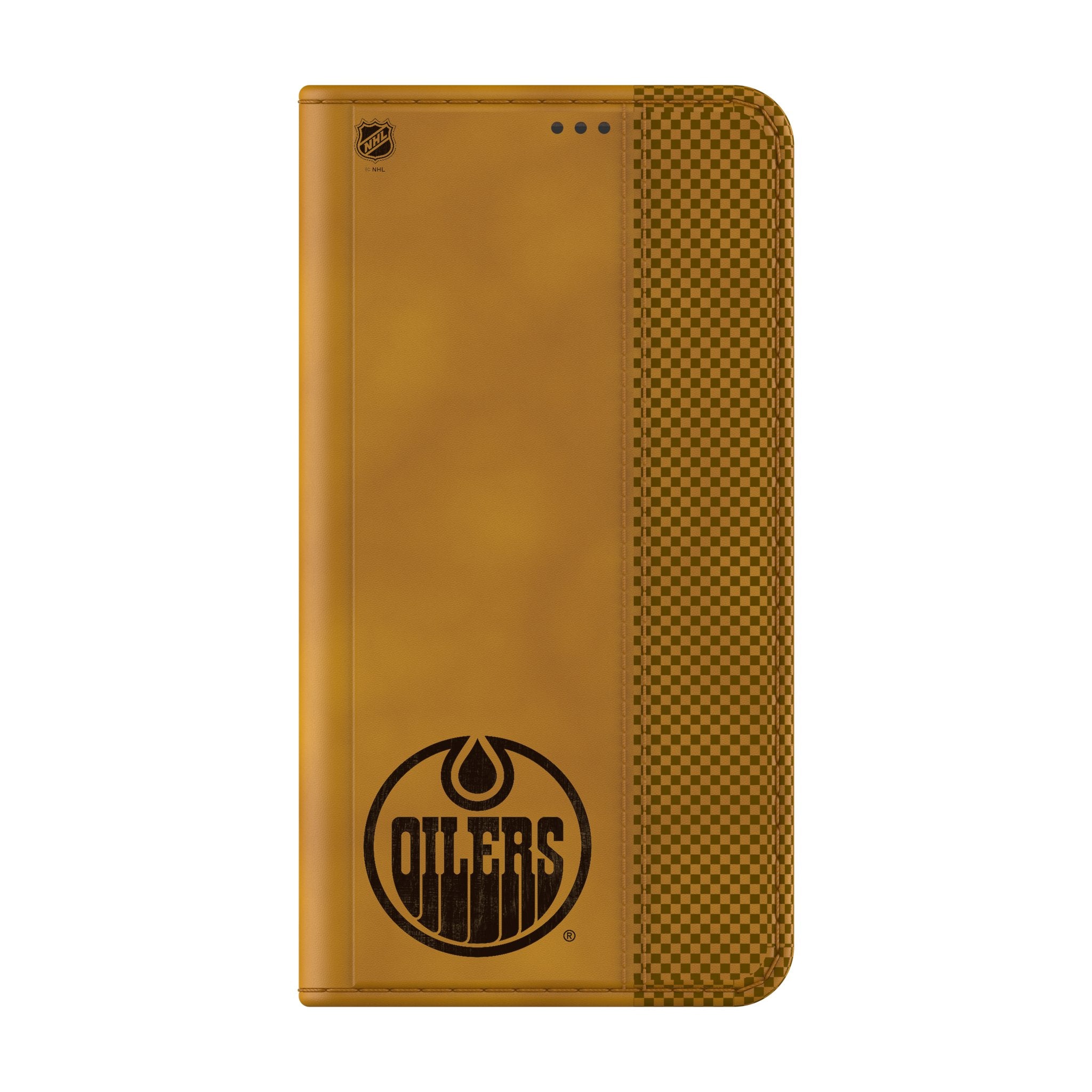 Edmonton Oilers Burn Folio Phone Case for Samsung Galaxy