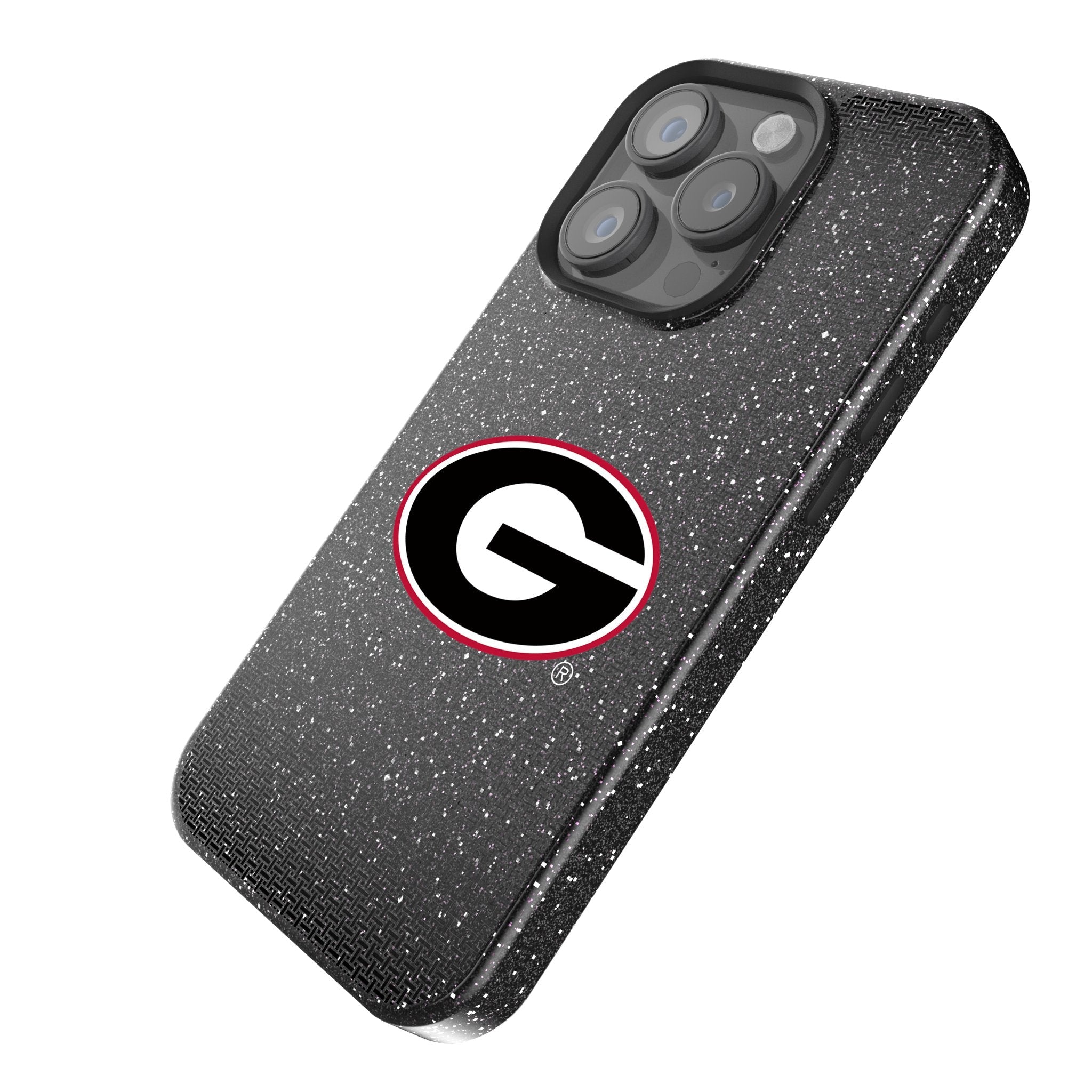 University of Georgia Bulldogs Linen Bling Phone Case for Apple iPhone 2