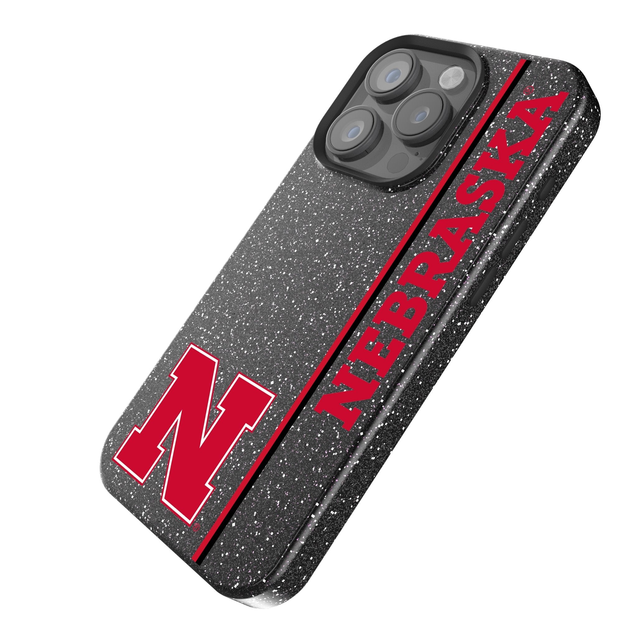 University of Nebraska Huskers Block N Sidebar Bling Phone Case