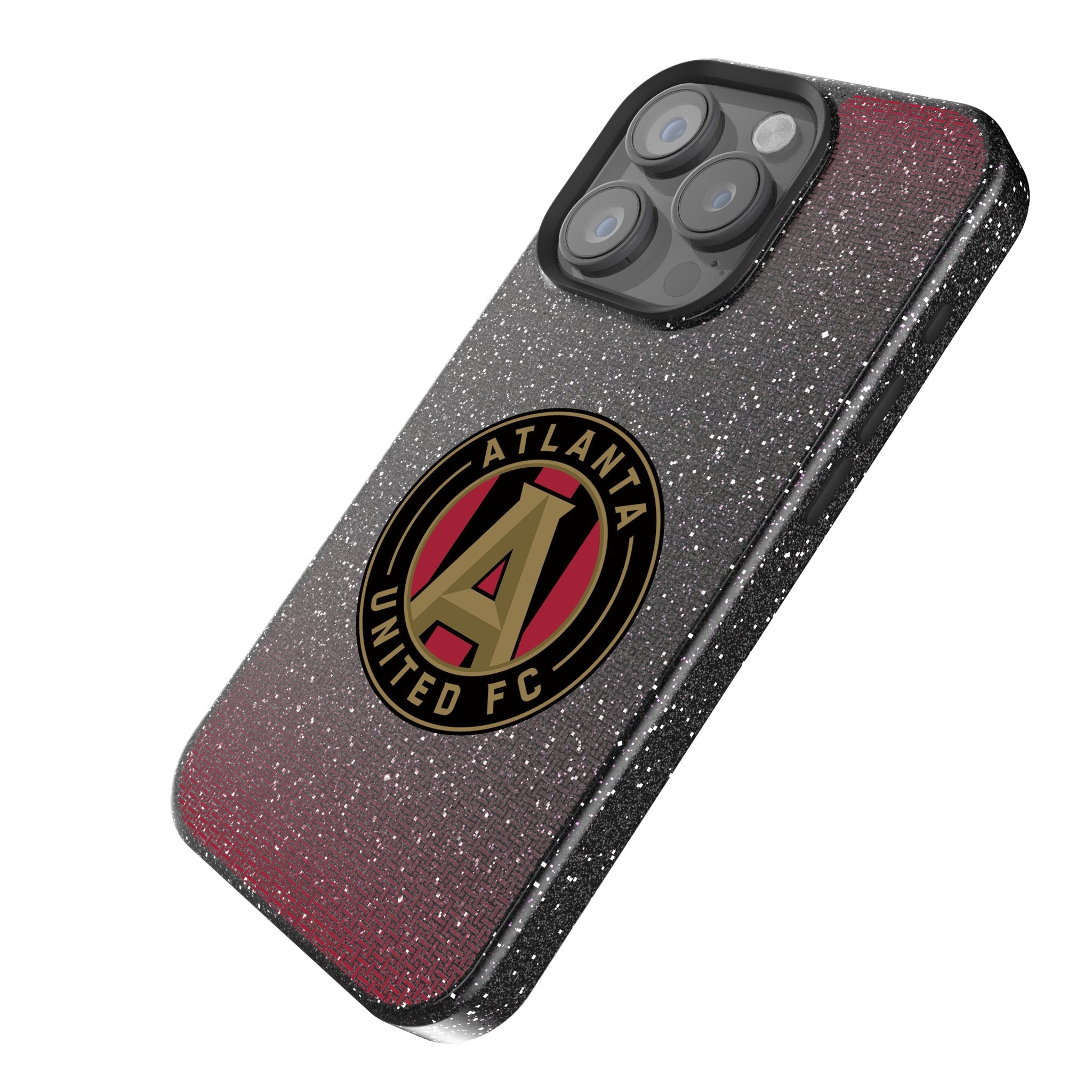 Atlanta United FC Linen Bling Phone Case for Apple iPhone