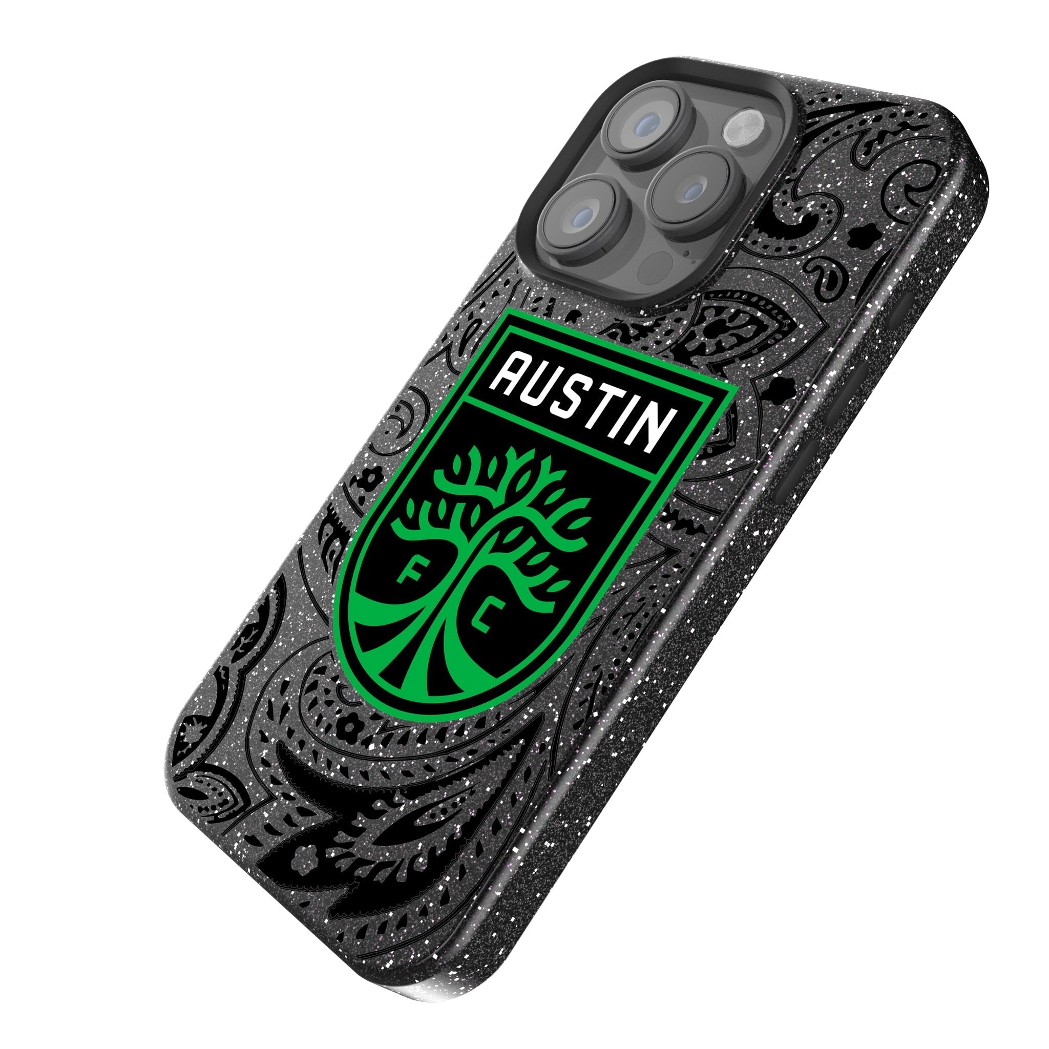 Austin FC  Paisley Bling Phone Case