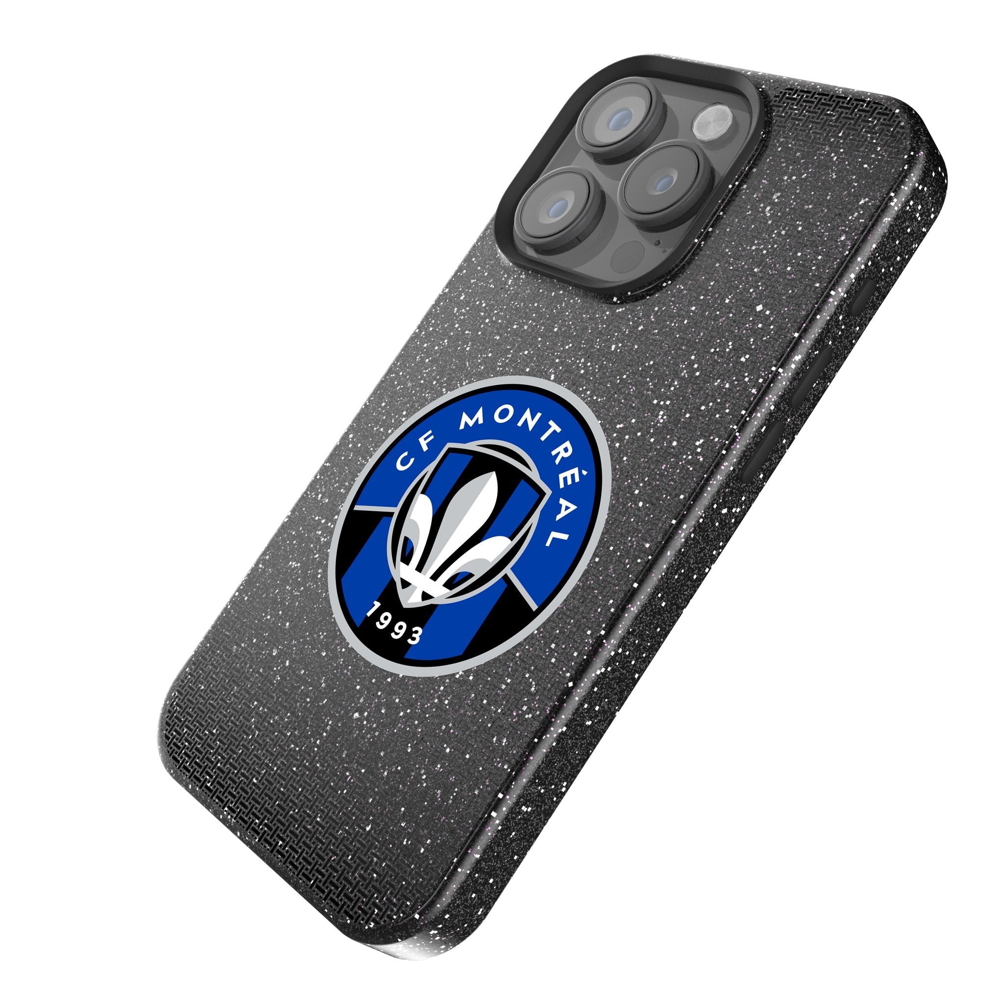 CF Montreal Linen Bling Phone Case for Apple iPhone 2
