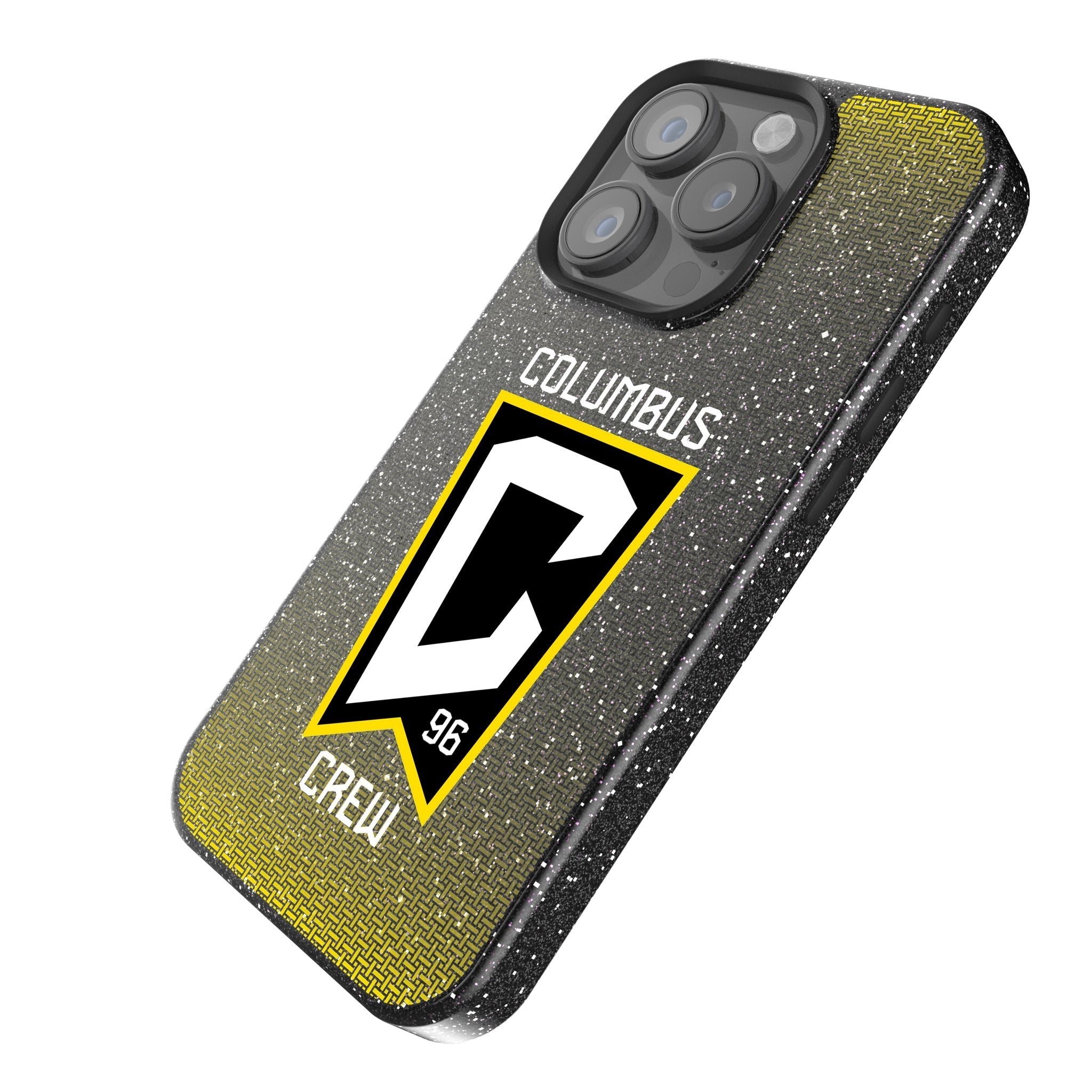 Columbus Crew Linen Bling Phone Case for Apple iPhone