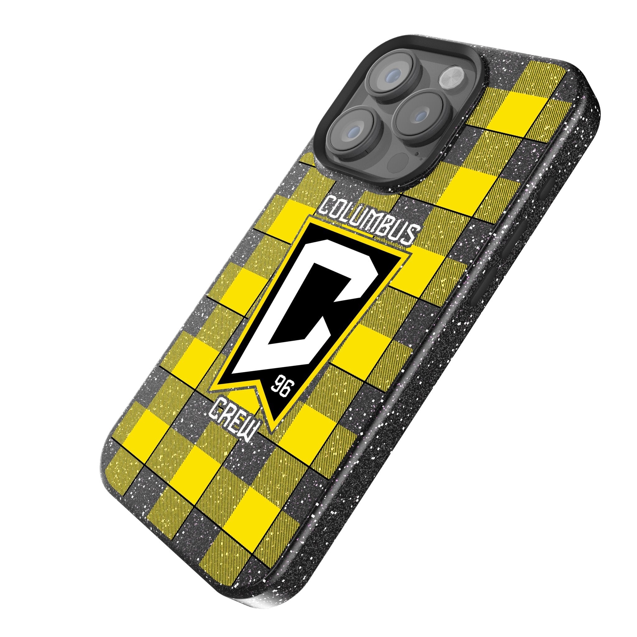 Columbus Crew  Plaid Bling Phone Case