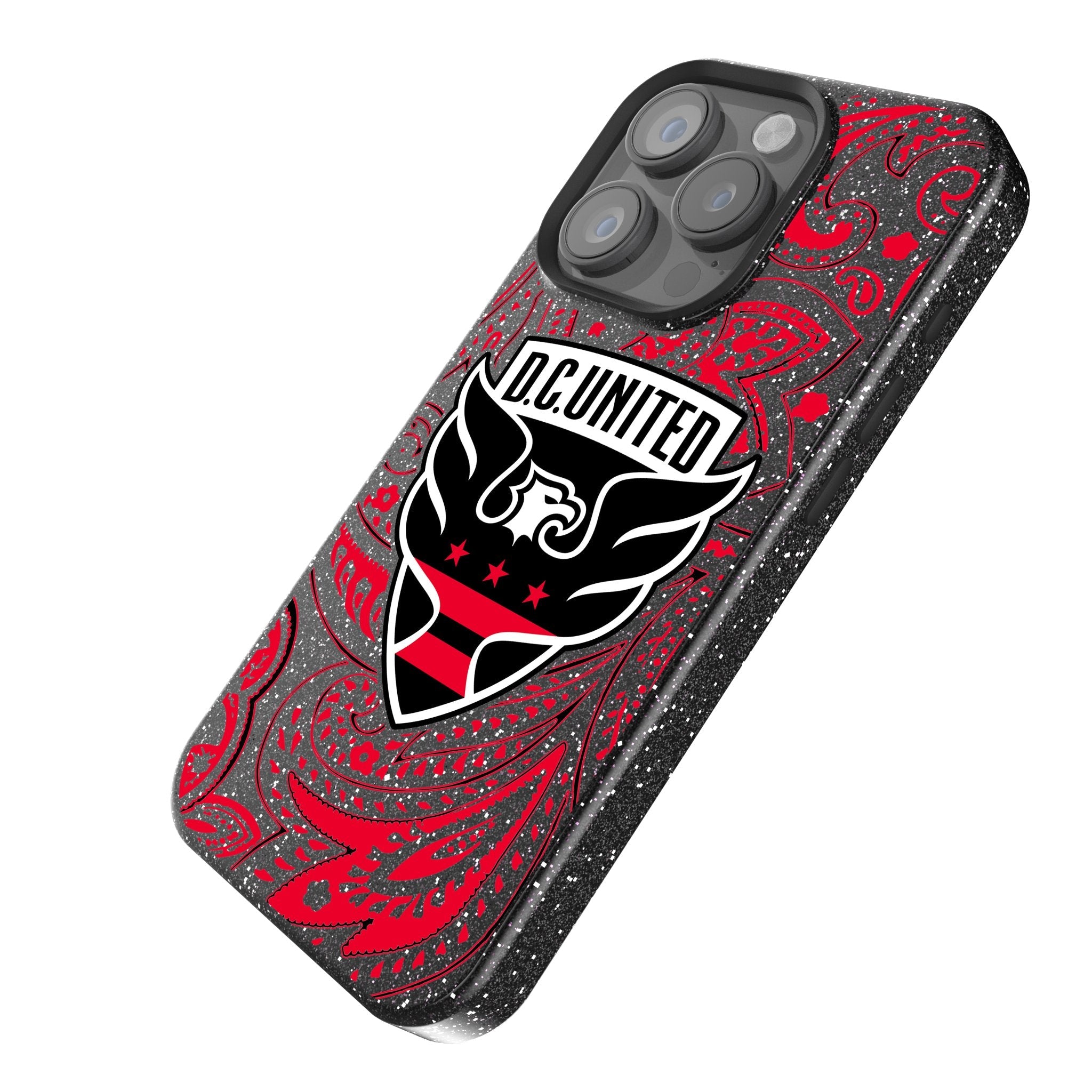 DC United  Paisley Bling Phone Case
