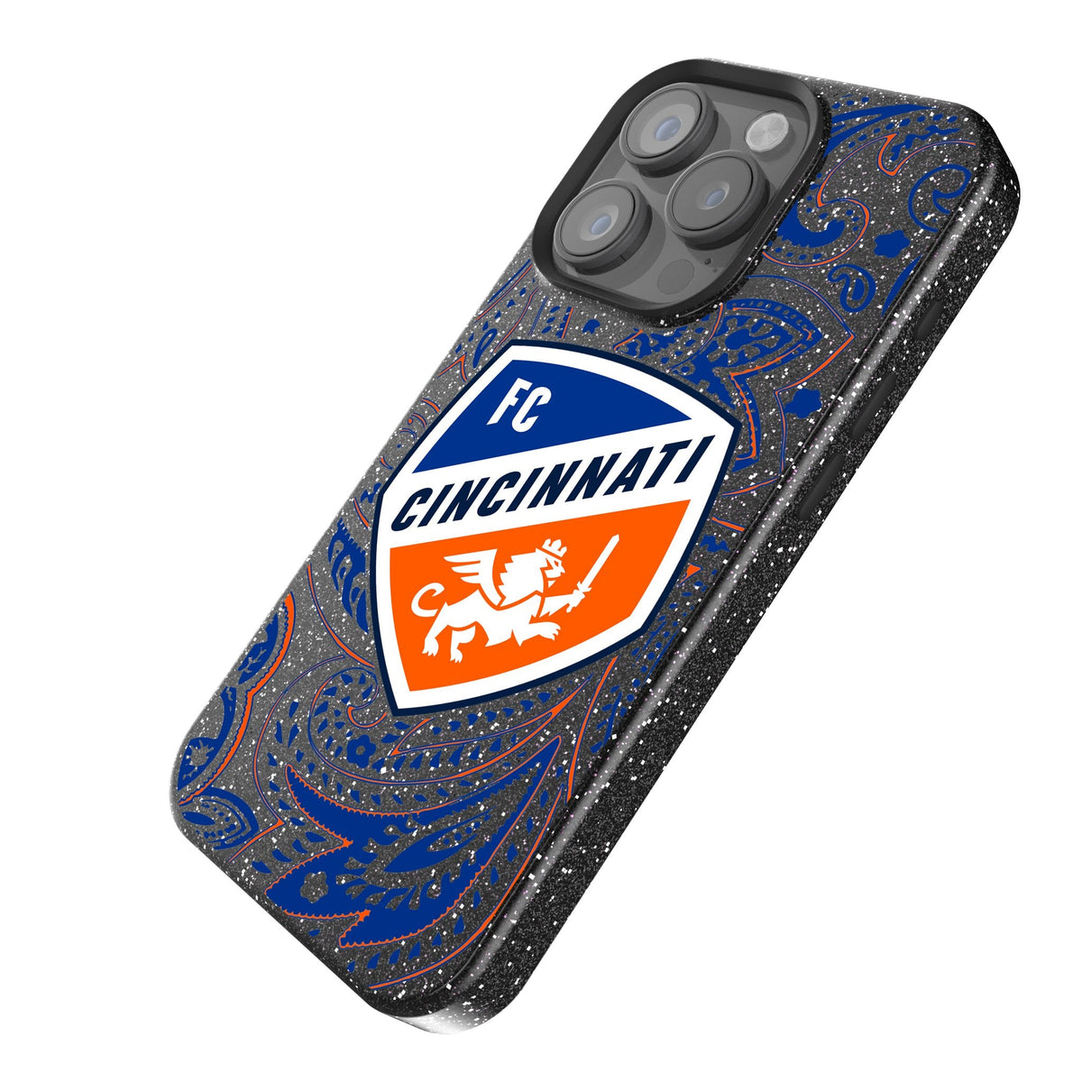 FC Cincinnati  Paisley Bling Phone Case 2