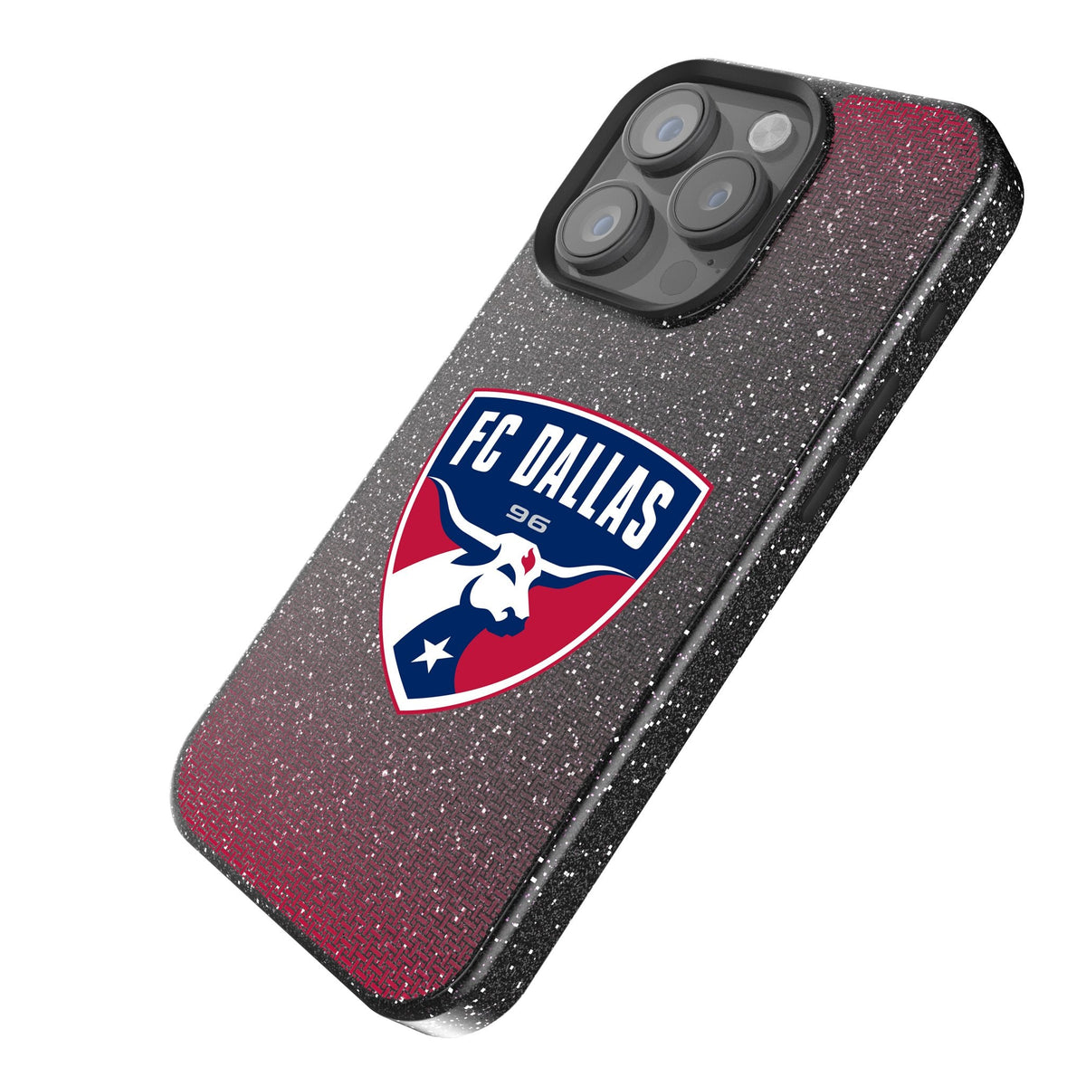 FC Dallas Linen Bling Phone Case for Apple iPhone