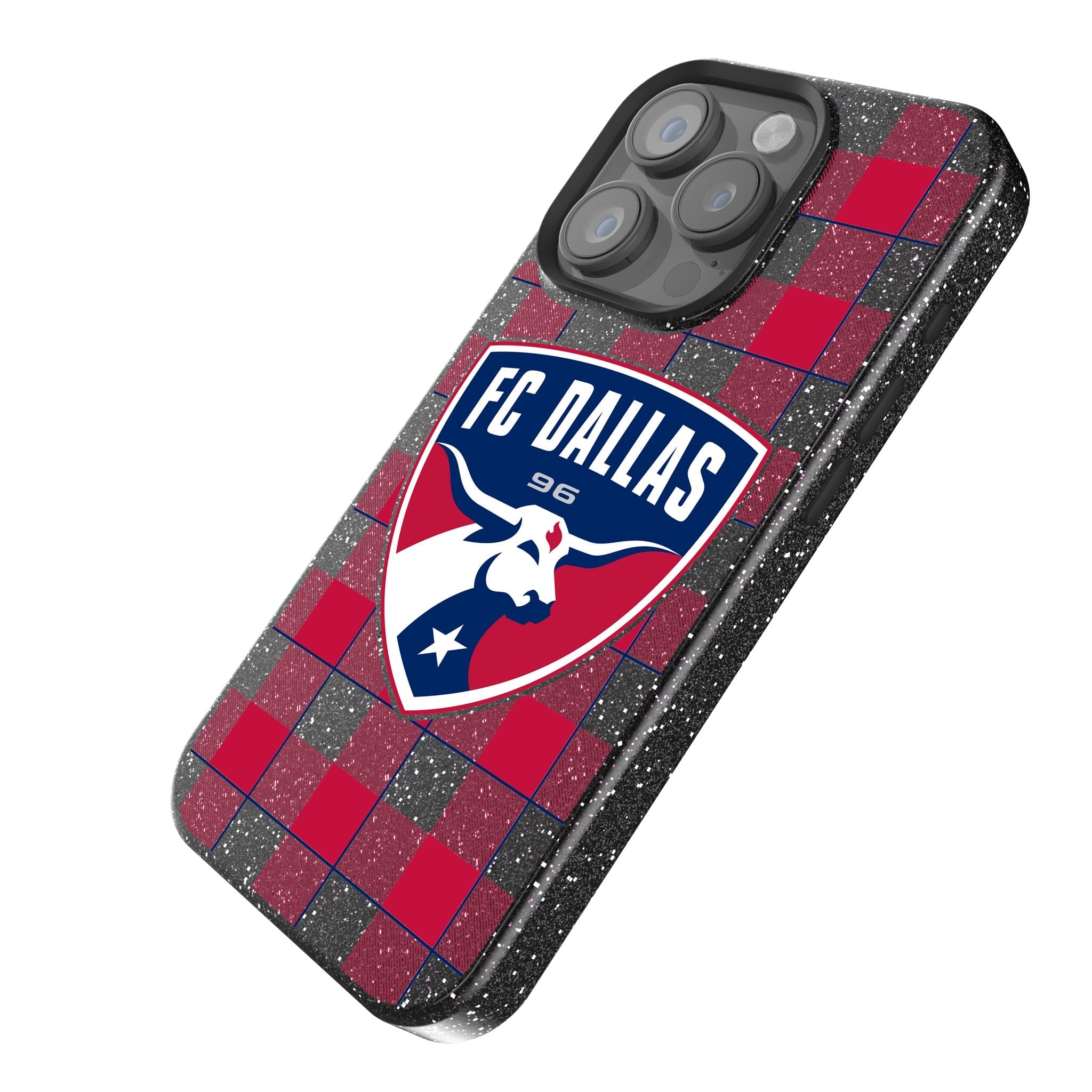 FC Dallas  Plaid Bling Phone Case