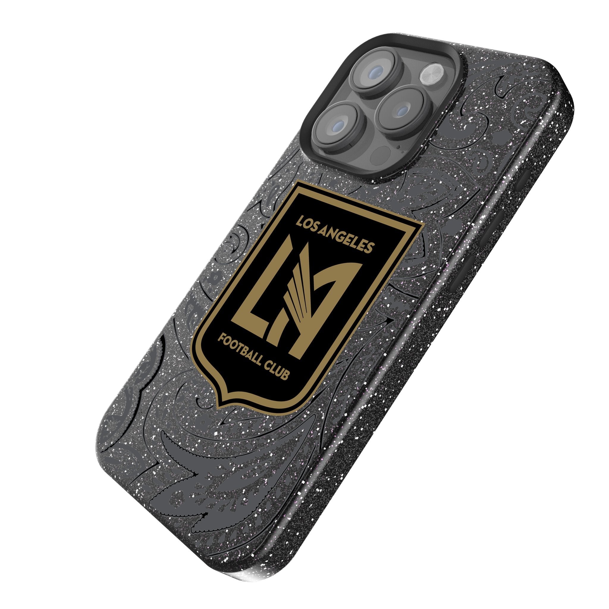 Los Angeles Football Club   Paisley Bling Phone Case