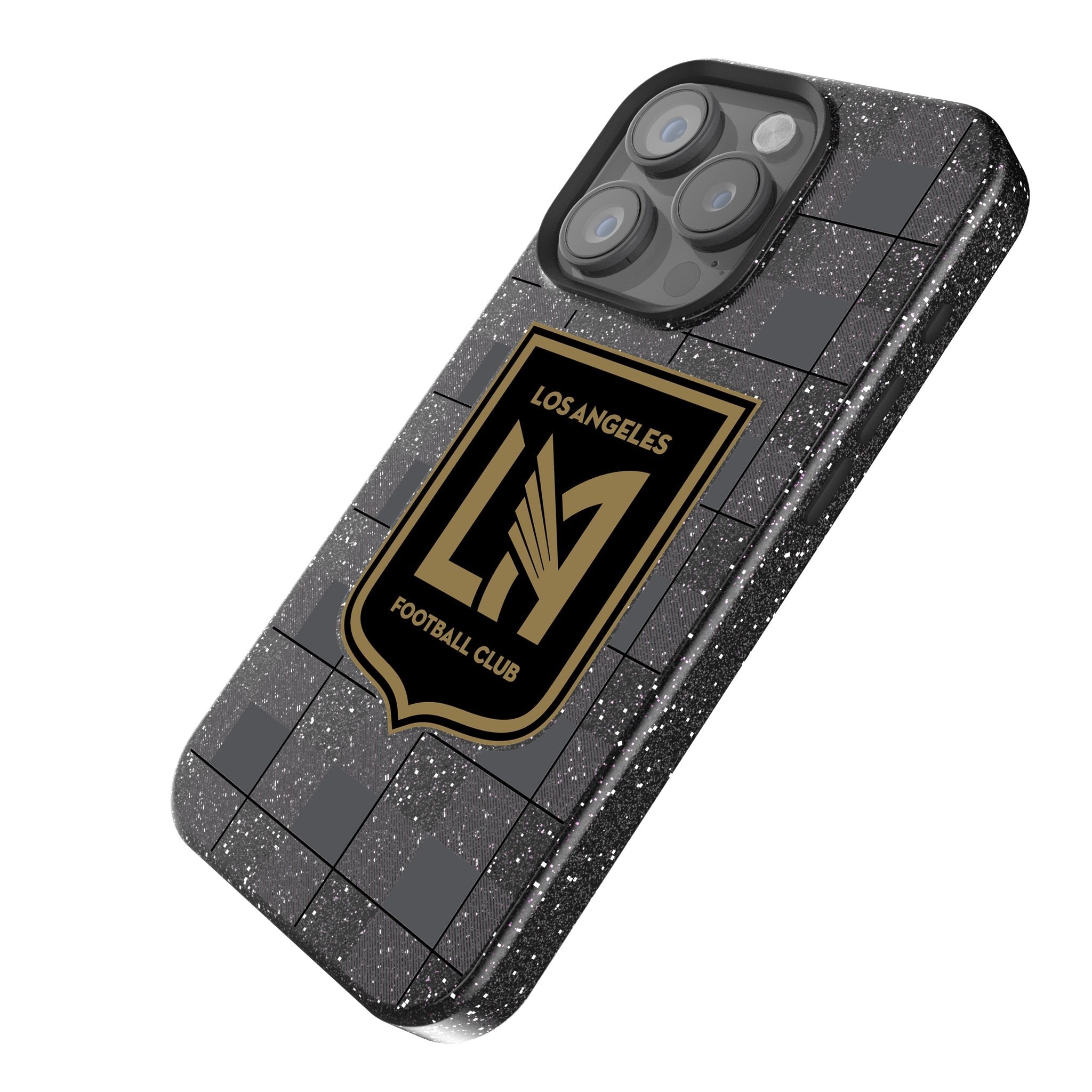 Los Angeles Football Club   Plaid Bling Phone Case