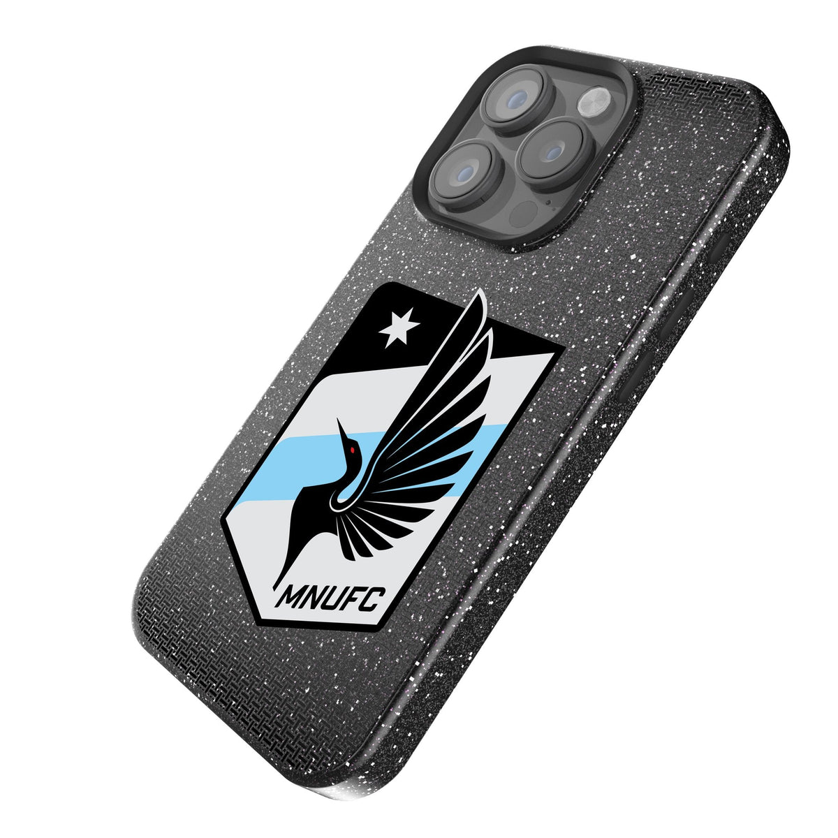 Minnesota United FC Linen Bling Phone Case for Apple iPhone 2