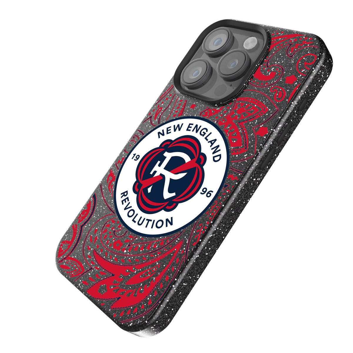 New England Revolution  Paisley Bling Phone Case