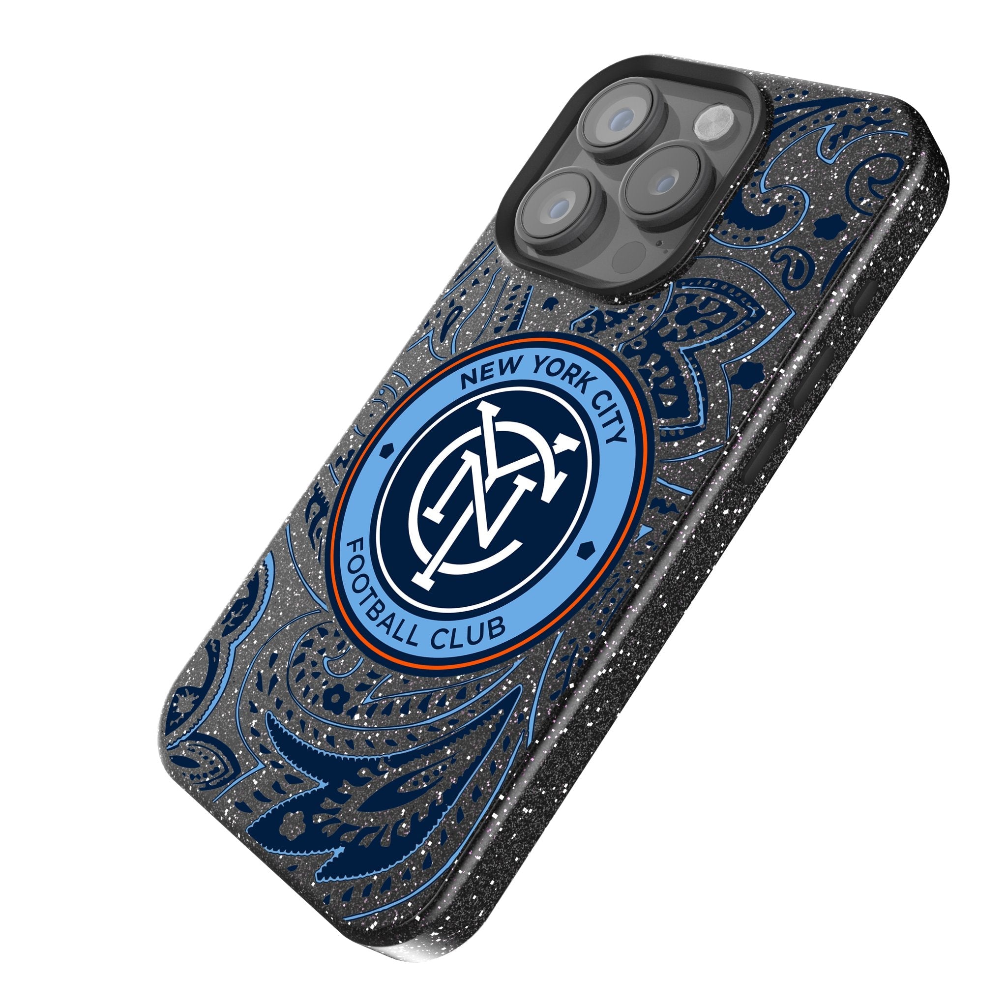New York City FC  Paisley Bling Phone Case