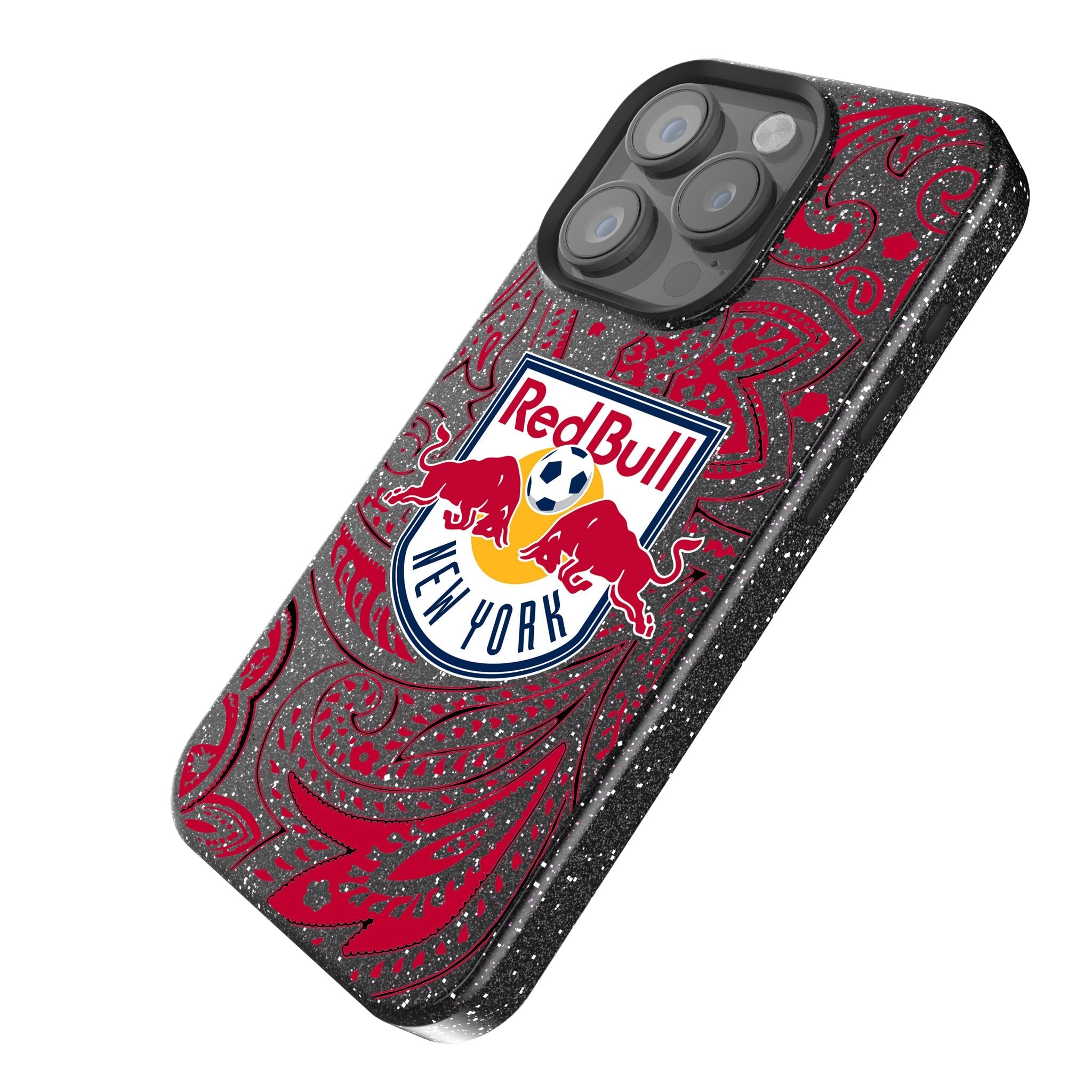 New York Red Bulls  Paisley Bling Phone Case