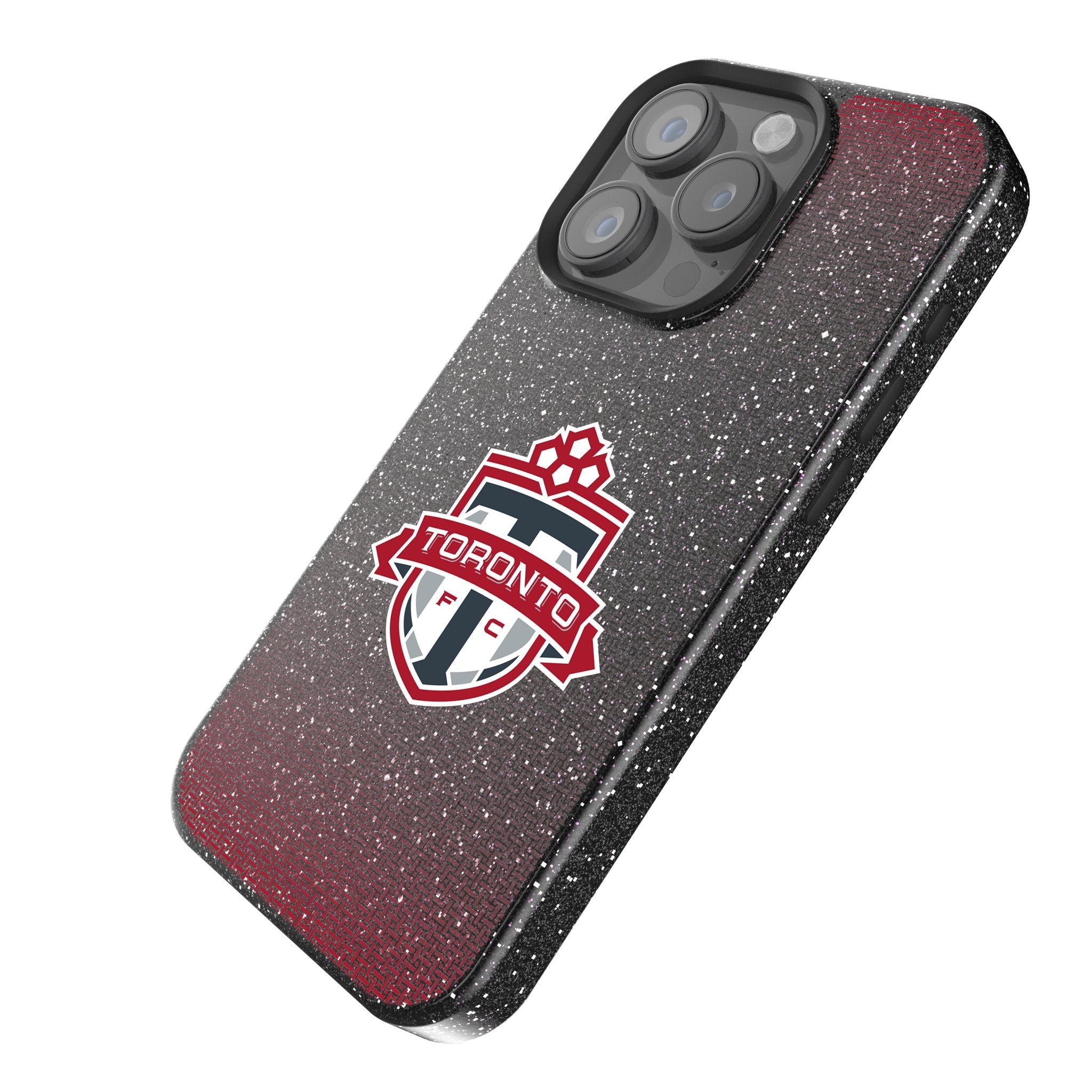 Toronto FC Linen Bling Phone Case for Apple iPhone