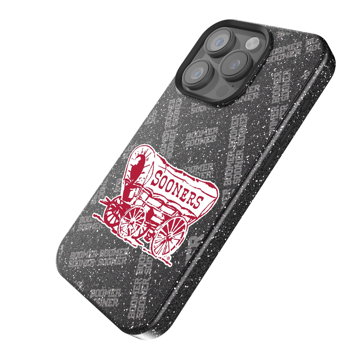 University of Oklahoma Sooners Quadtile Bling Phone Case for Apple iPhone