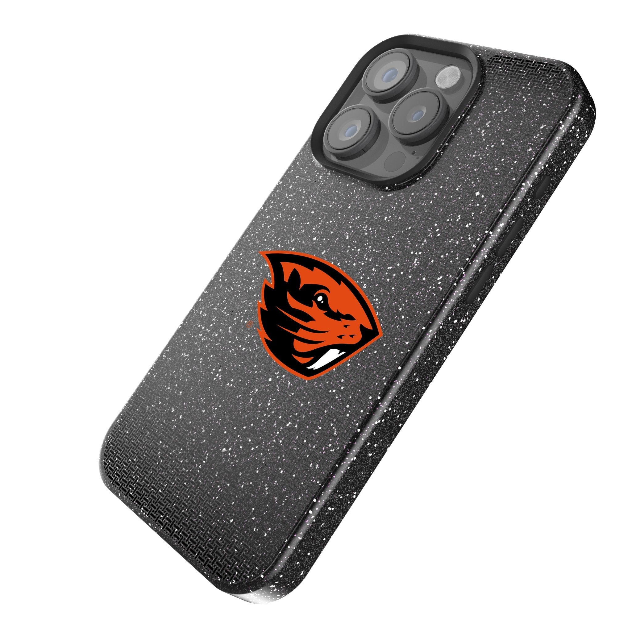 Oregon State University Beavers Linen Bling Phone Case for Apple iPhone 2